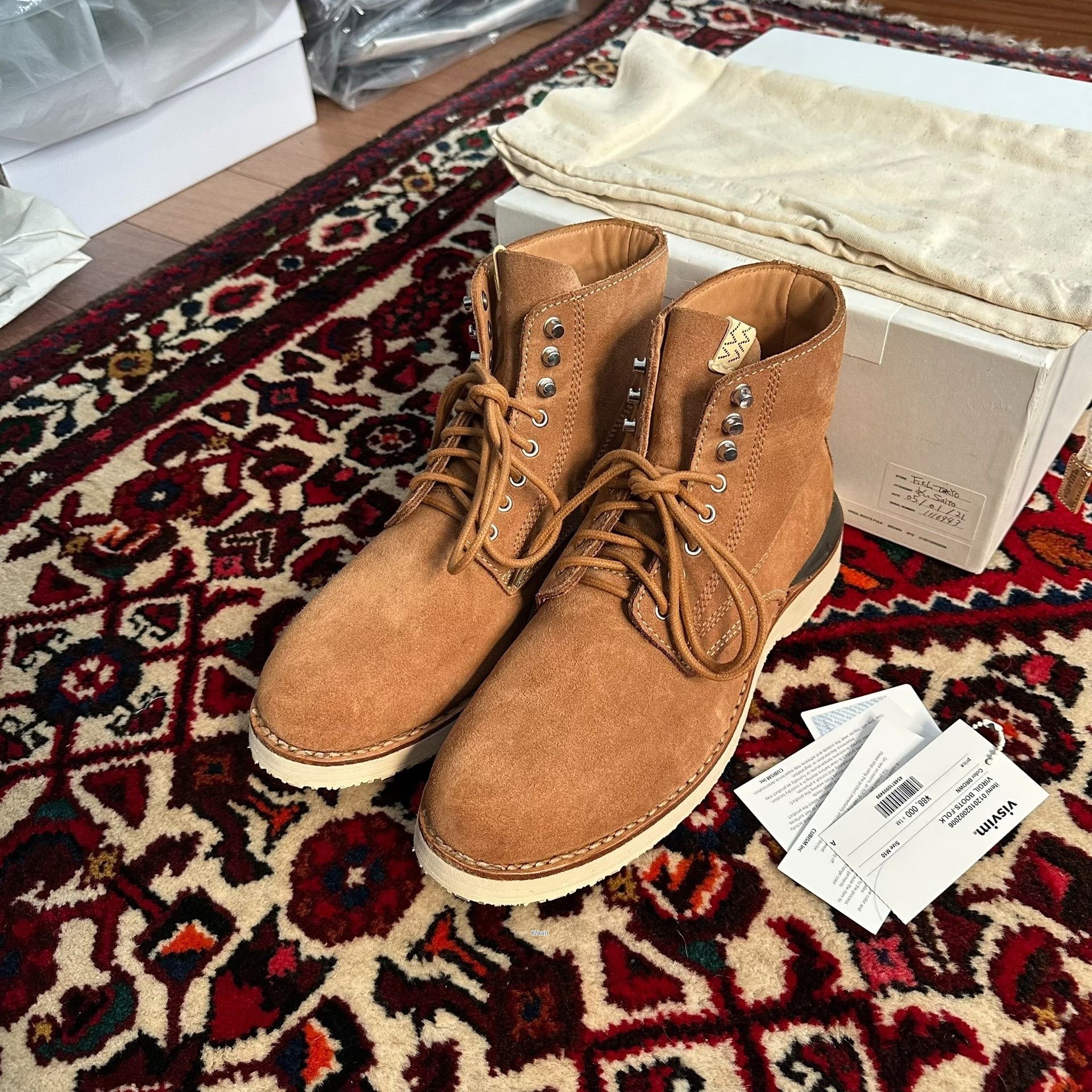 Visvim visvim 20ss Virgil Folk Boots Size US 10 / EU 43 - 2 Thumbnail