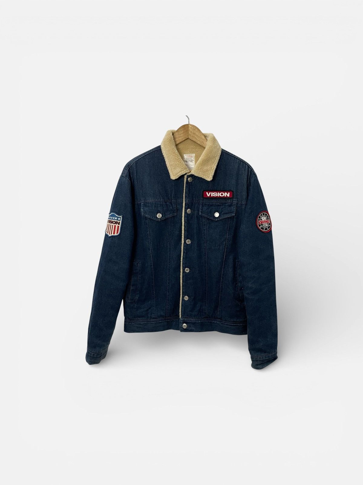 Vision Streetwear Vintage Vision Streetwear Denim Jacket Size US M / EU 48-50 / 2 - 1 Thumbnail
