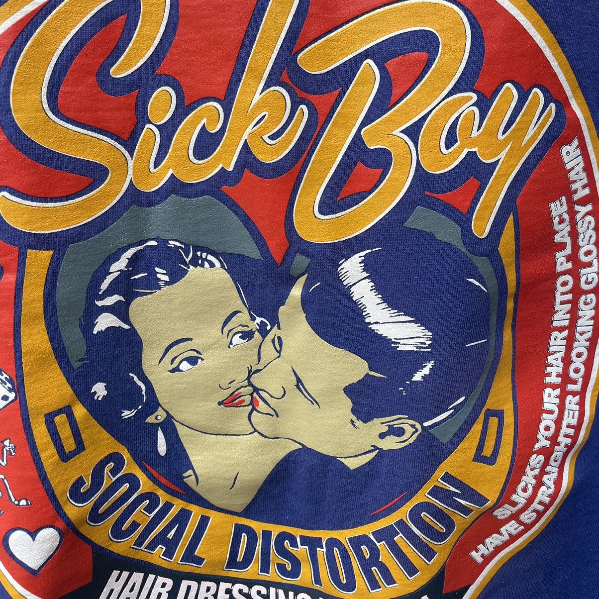 Band Tees × Vintage 🔥🔥Vintage Social Distortion Rock Band Sick Boy Promo Tee Size US S / EU 44-46 / 1 - 3 Thumbnail