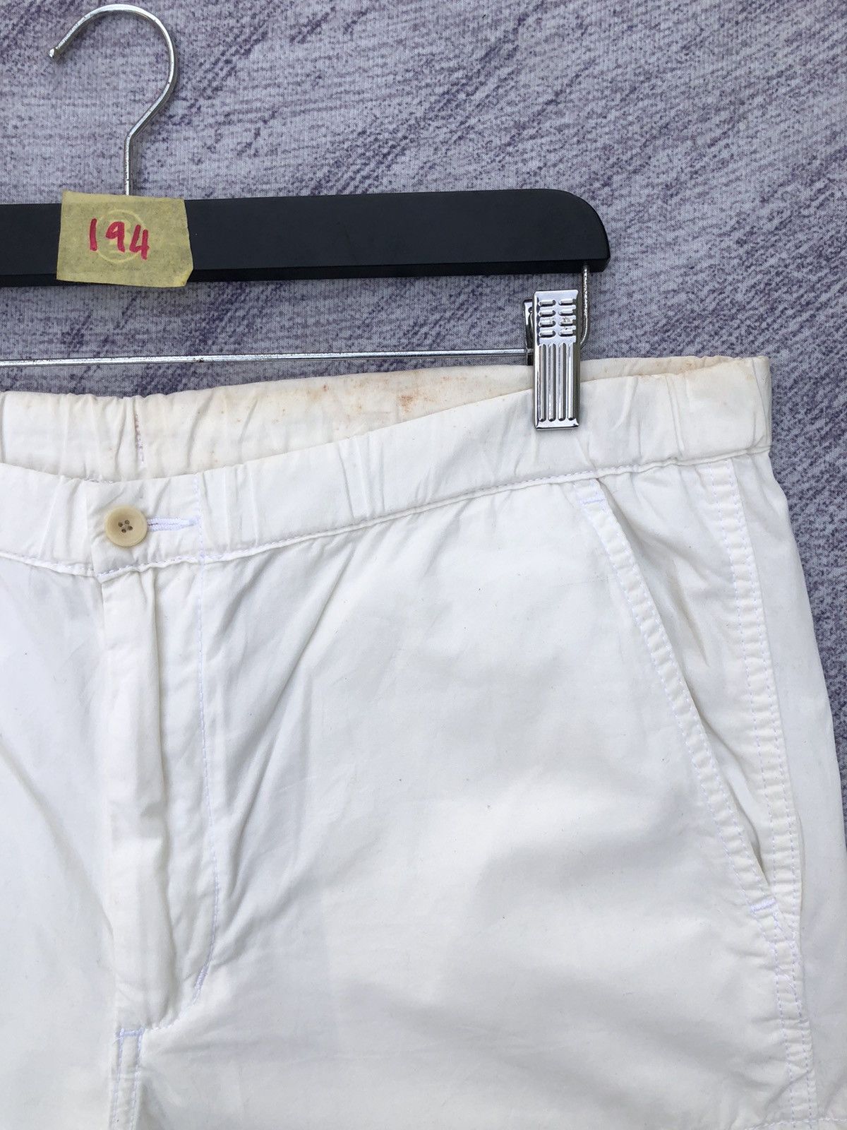 Designer × Japanese Brand Very Rare Cargo Pants Faded White Multipocket Tactical Size US 36 / EU 52 - 8 Thumbnail