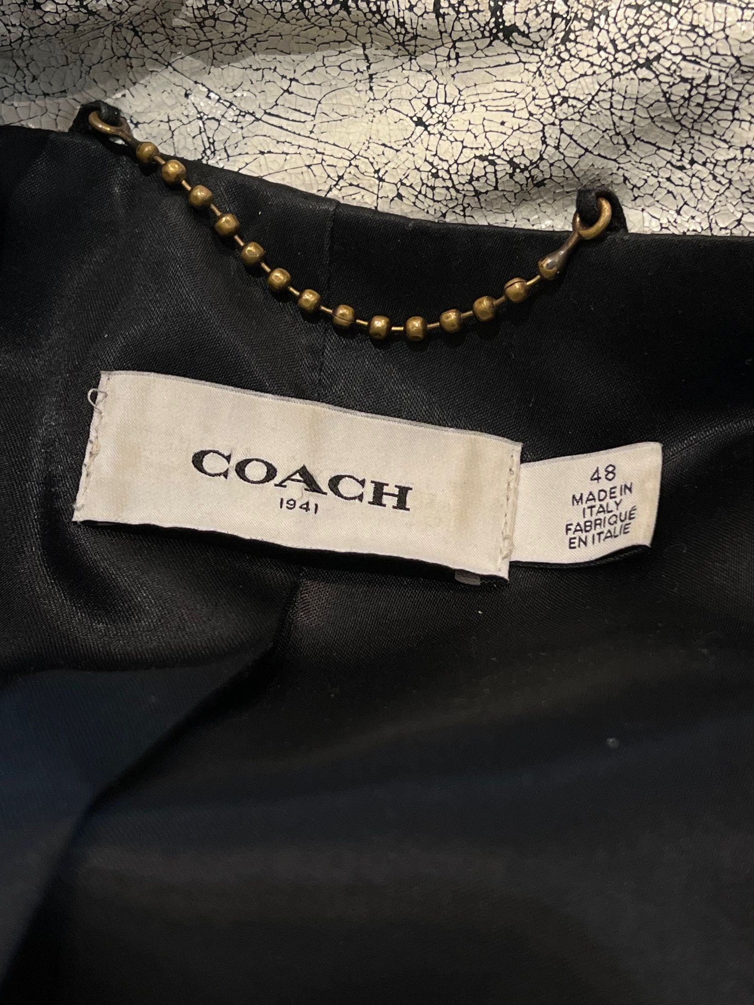 Coach Coach 1941 x Gary Baseman Limited Edition Leather Jacket Size US M / EU 48-50 / 2 - 8 Thumbnail
