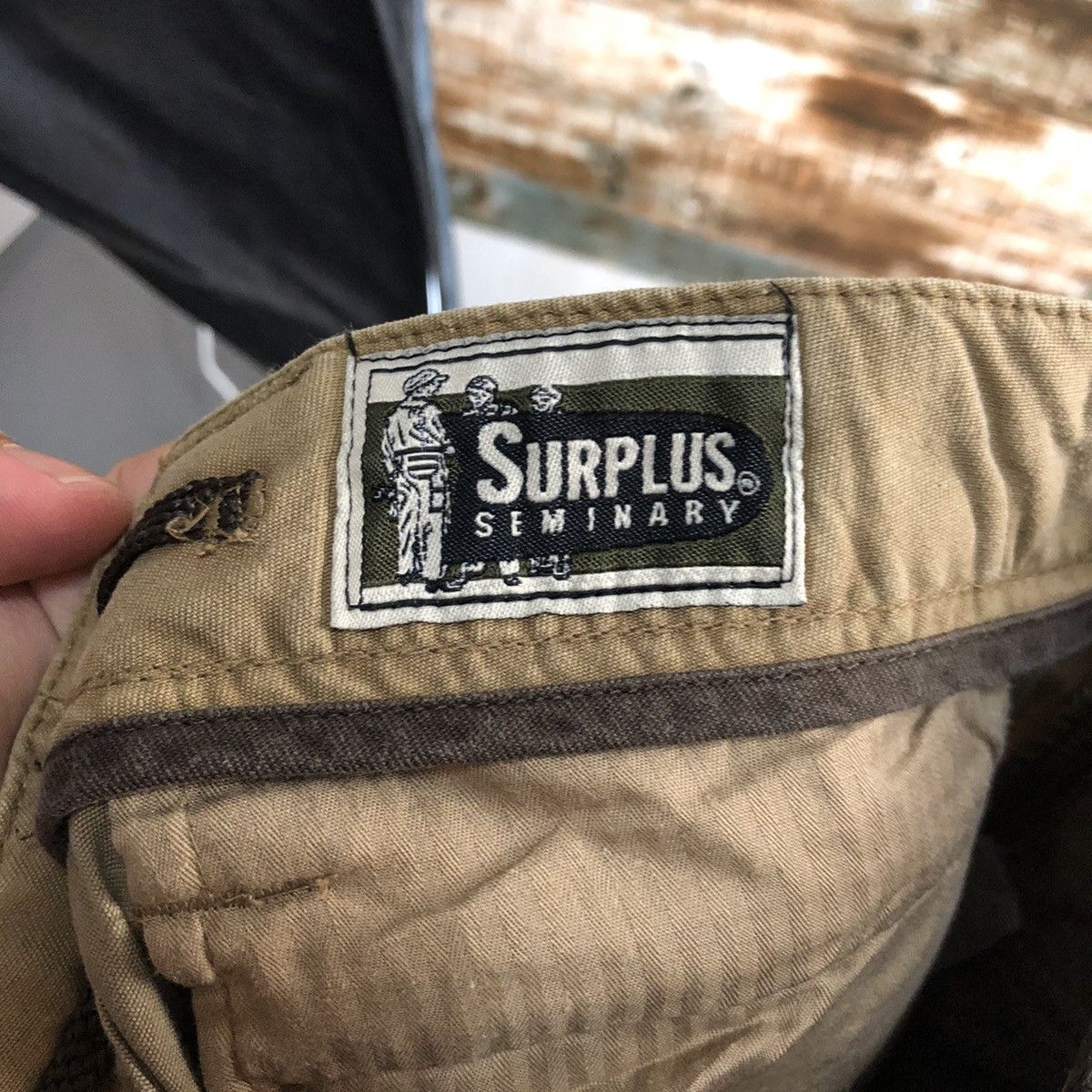 Japanese Brand Surplus Brown Cargo tactical Multipocket Pants #A2567 Size US 30 / EU 46 - 21 Thumbnail