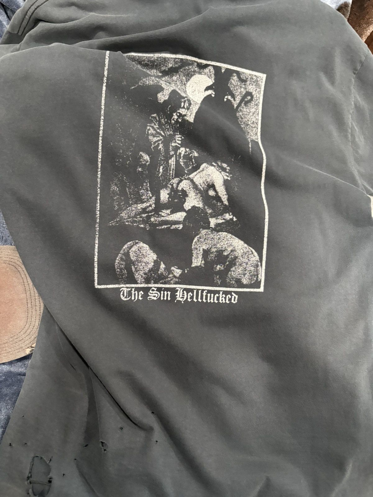 Band Tees Vintage BELPHEGOR Size US XL / EU 56 / 4 - 4 Thumbnail
