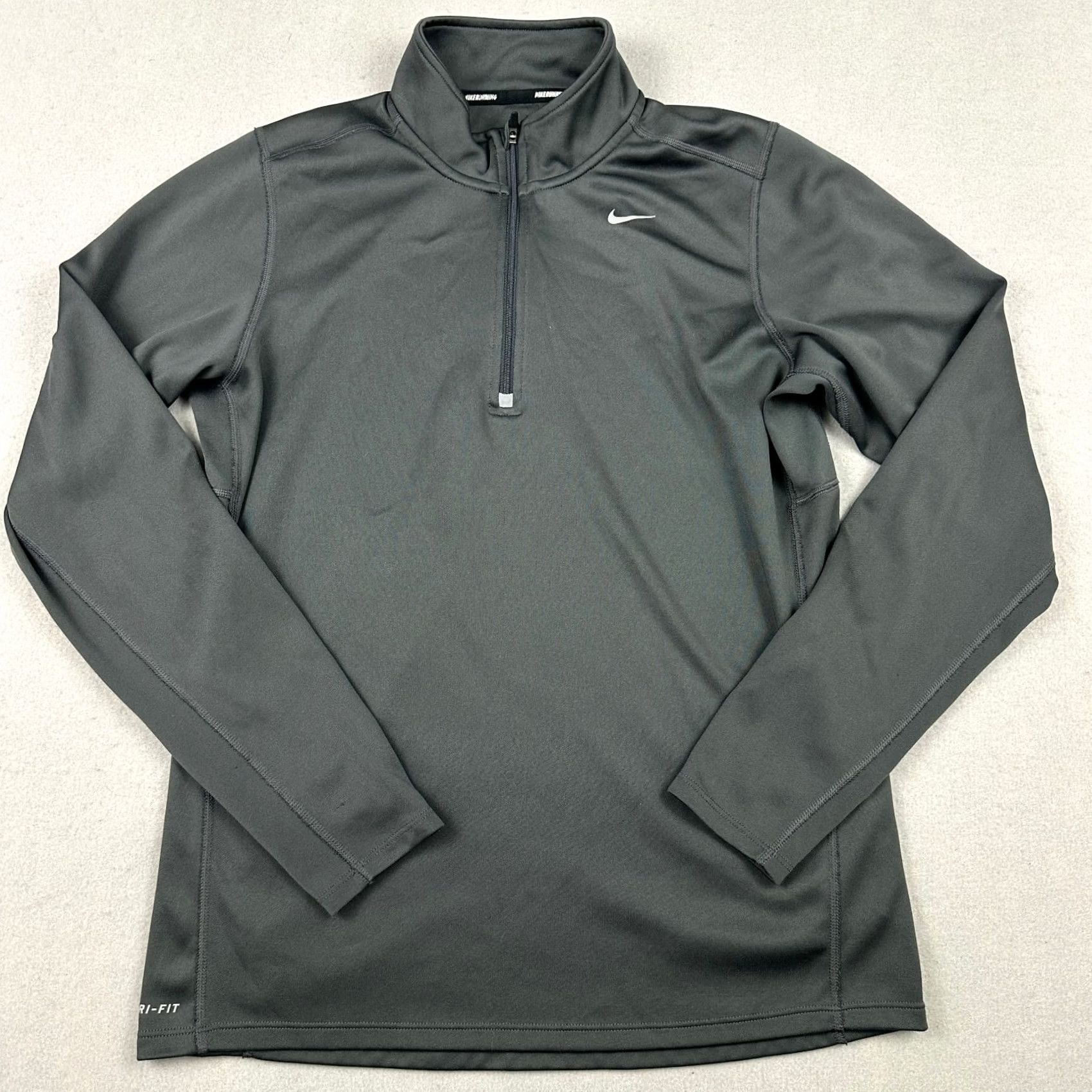 Nike Nike Dri-Fit Pullover Sweater 1/4 Zip Gray M Mens Casual Activewear Running Reflective Shirt Size US M / EU 48-50 / 2 - 2 Thumbnail