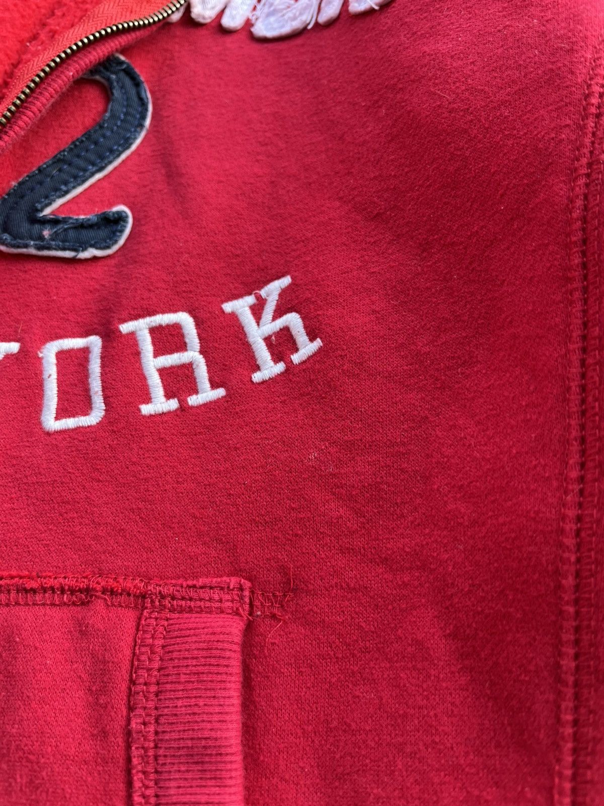 Abercrombie & Fitch × Hysteric Glamour × If Six Was Nine Vintage Abercrombie Big Logo Zip Hoodie like LGB Diesel Y2K Size US M / EU 48-50 / 2 - 13 Thumbnail