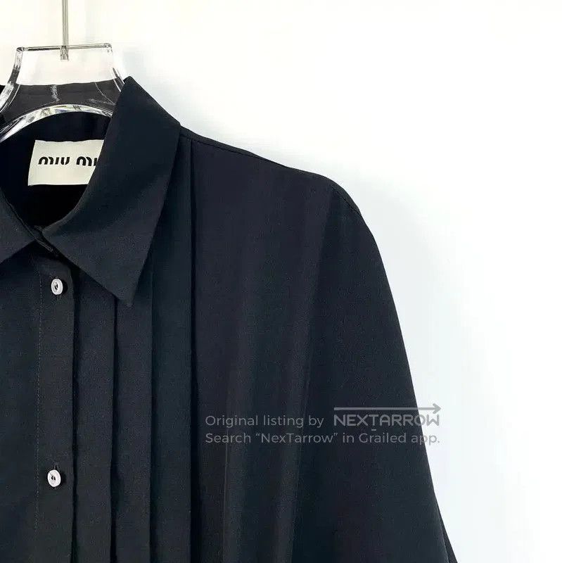 Miu Miu Miu Miu Black Women's Dress Size S . Size S / US 4 / IT 40 - 3 Thumbnail