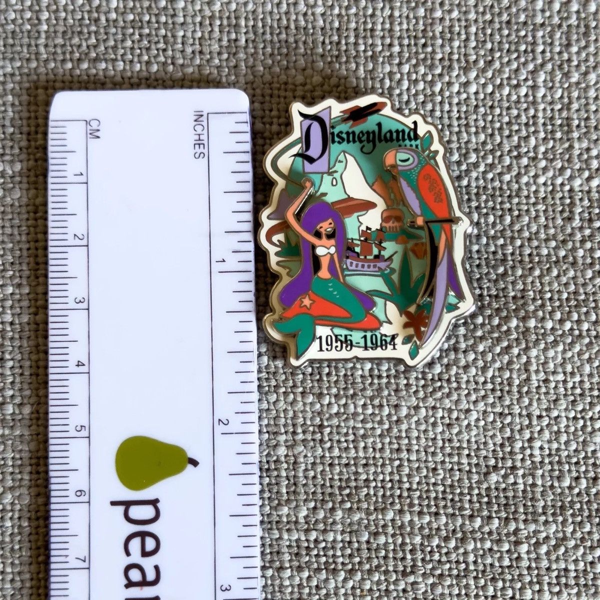 Disney Disneyland Diamond Anniversary Decades Series Pin 1955 1964 Size ONE SIZE - 5 Thumbnail