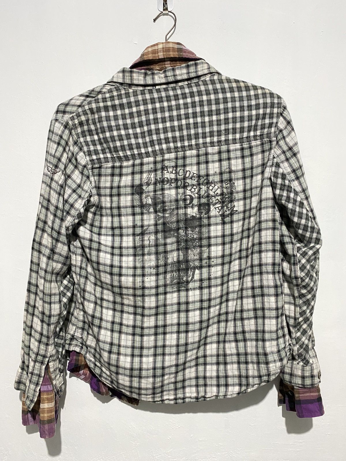 PPFM 1/1 Blue tail Double Layers skull flanel Shirts Size US S / EU 44-46 / 1 - 9 Thumbnail