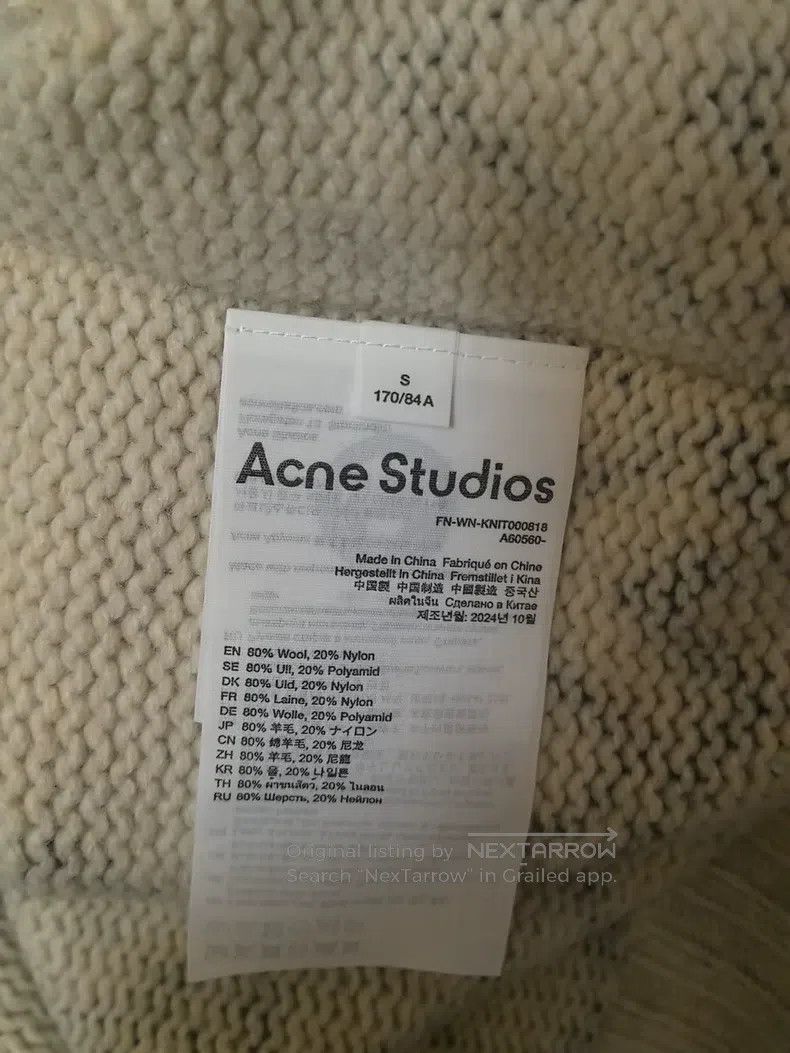 Acne Studios Acne Studios Sweater Size S / US 4 / IT 40 - 5 Thumbnail