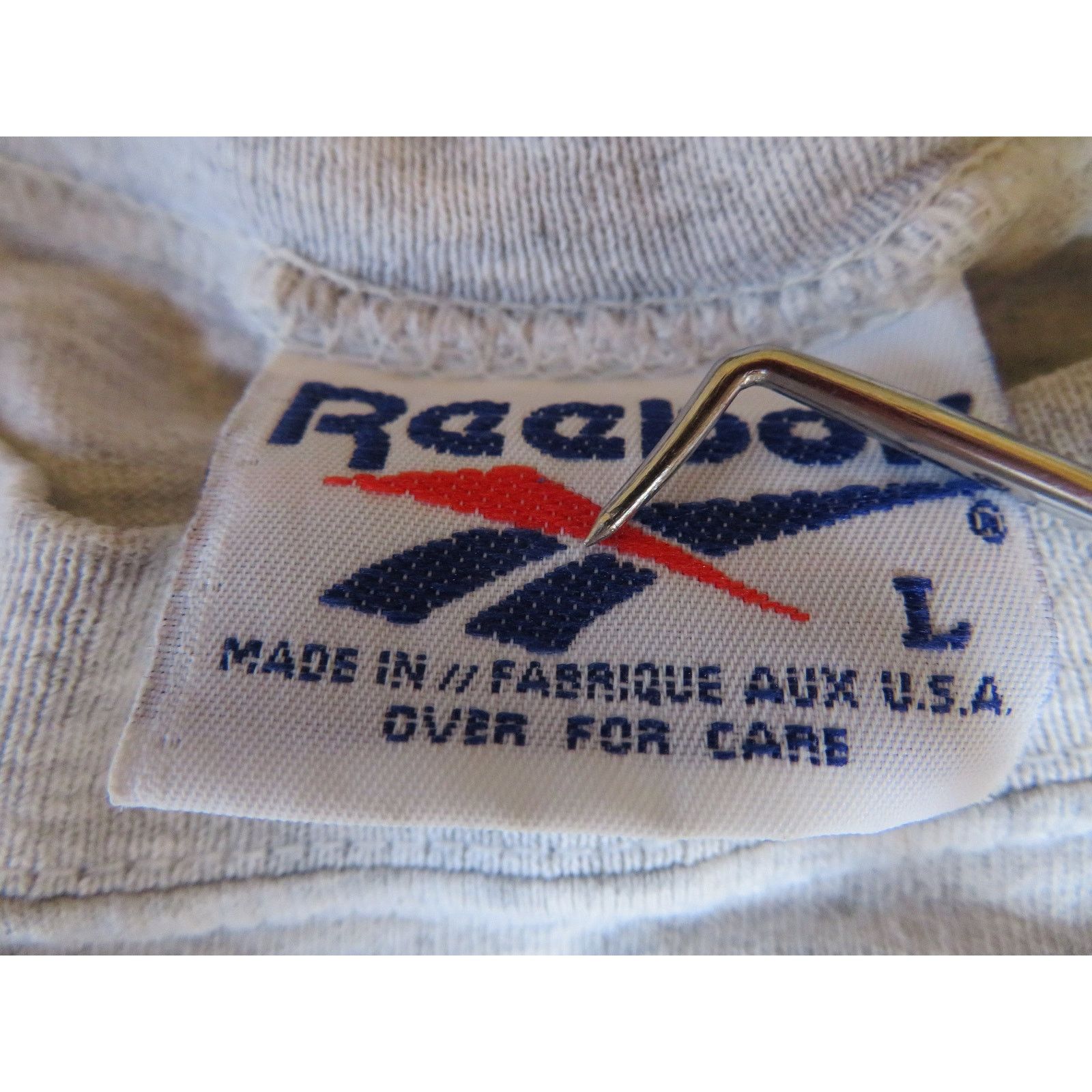 Reebok Reebok Cropped T-shirt, I believe in Athlete Within, L 1990s Size US L / EU 52-54 / 3 - 4 Thumbnail
