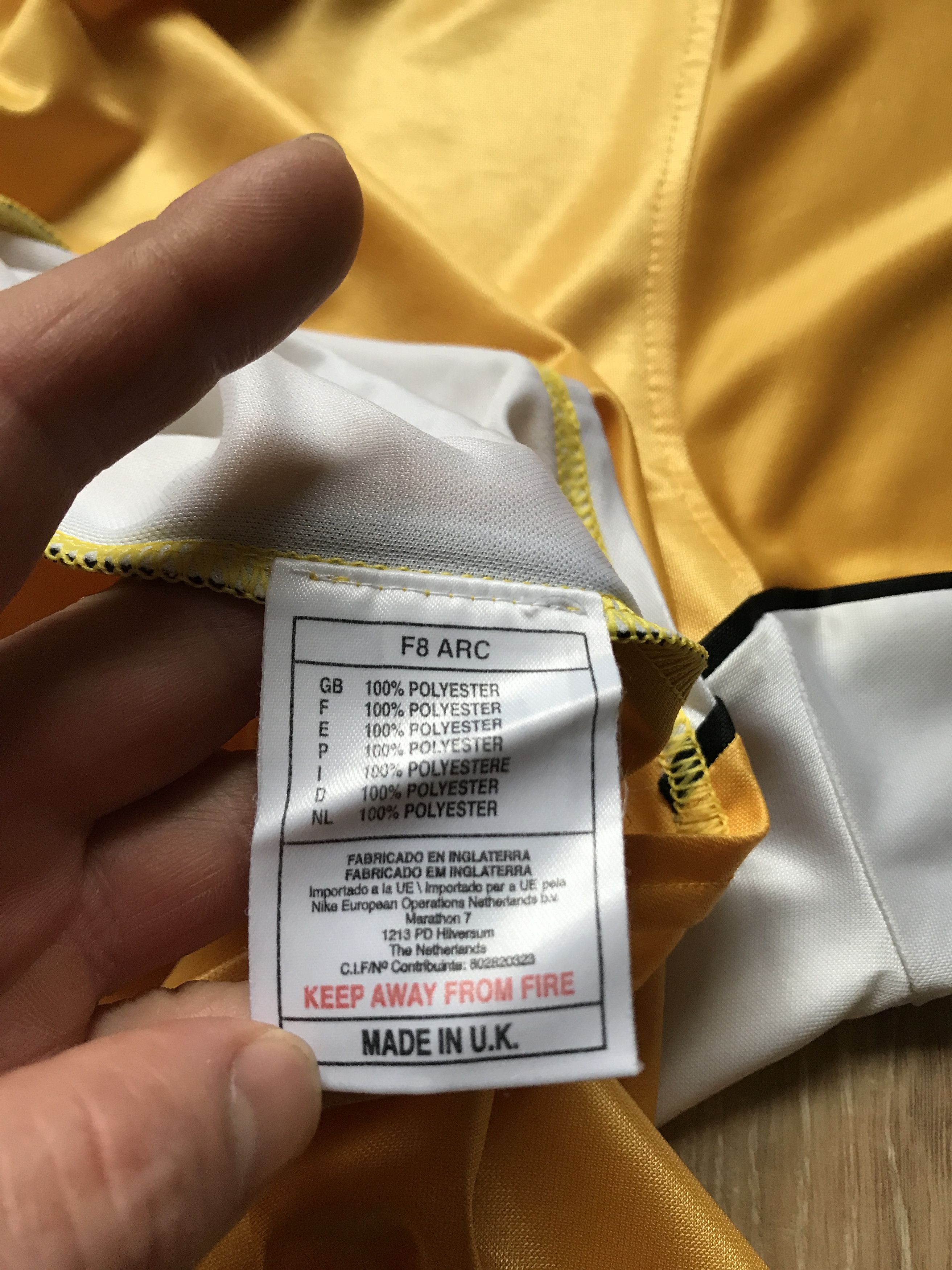 Nike × Vintage Vintage Nike Borussia Dortmund Football Jersey 1998-2000 Size US XL / EU 56 / 4 - 11 Thumbnail