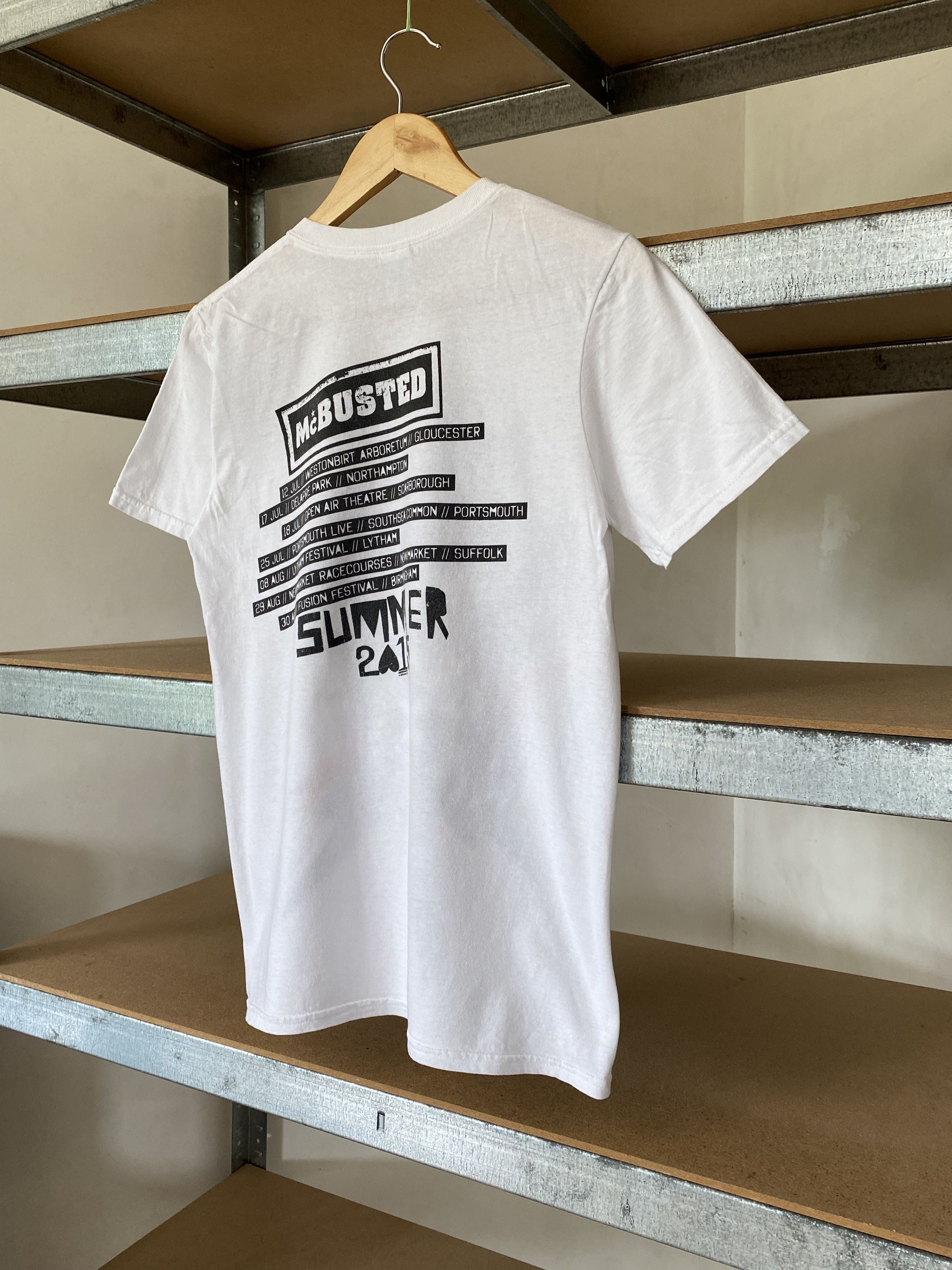 Band Tees Vintage 2015 McBusted Hot Summer Tour T-shirt Size US S / EU 44-46 / 1 - 12 Thumbnail