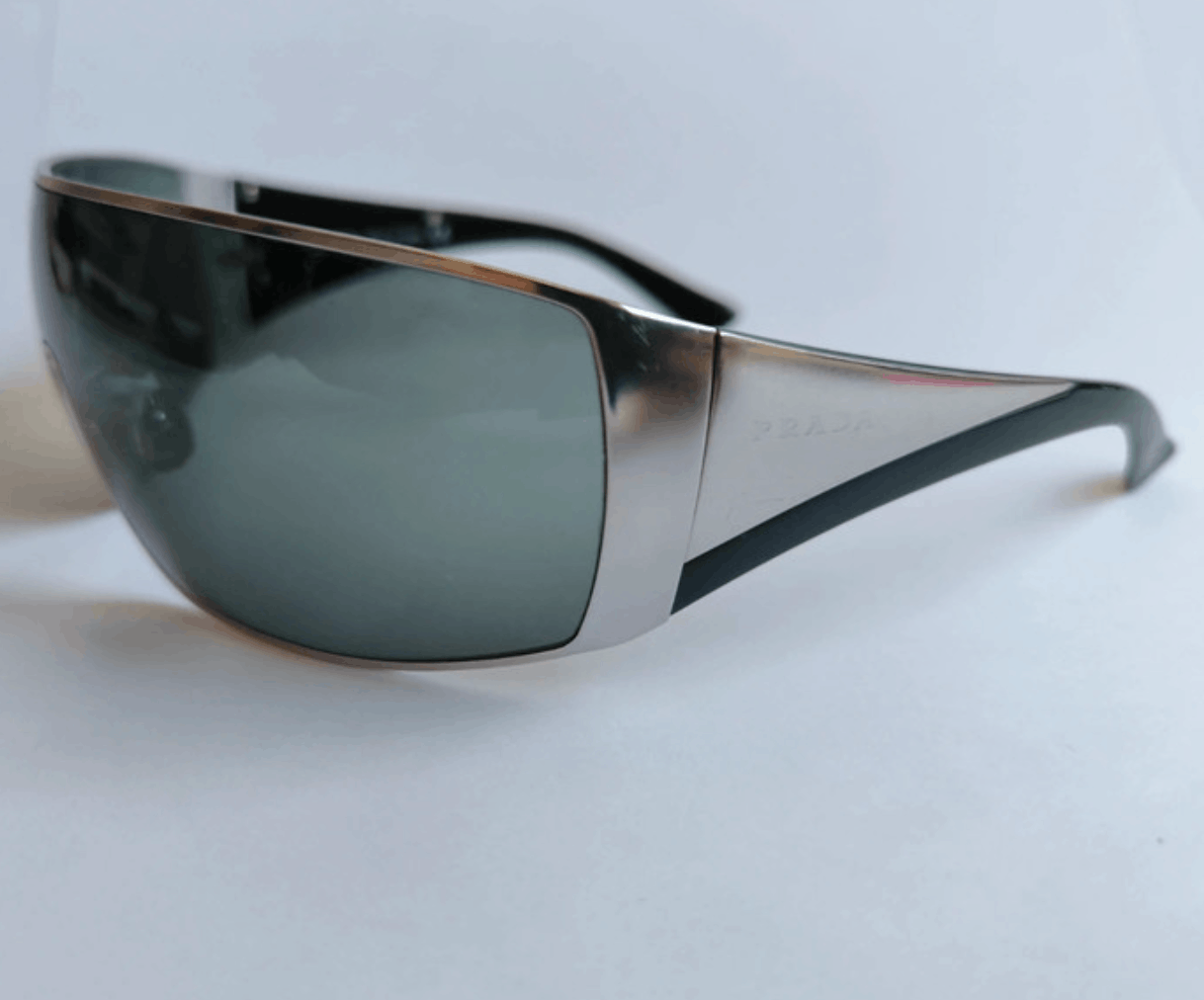 Prada PRADA Sunglasses Wrap Star Rimless Luna Rossa Vintage Size ONE SIZE - 3 Thumbnail