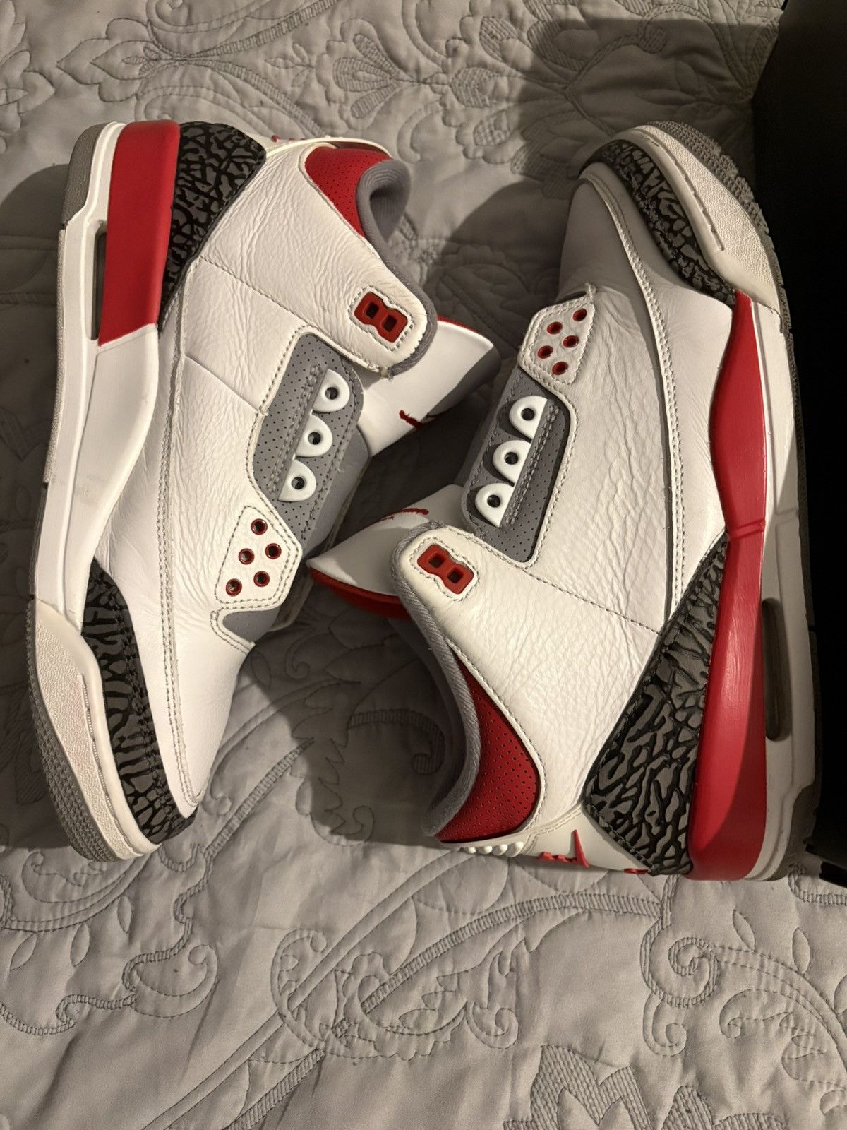 Jordan Brand Jordan 3 retro fire red Size US 10 / EU 43 - 1 Thumbnail
