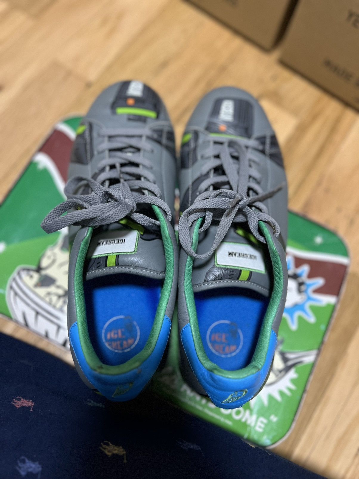 Billionaire Boys Club × Icecream × Reebok Ice Cream Low “Beeper” Gray Size 10 Size US 10 / EU 43 - 4 Thumbnail