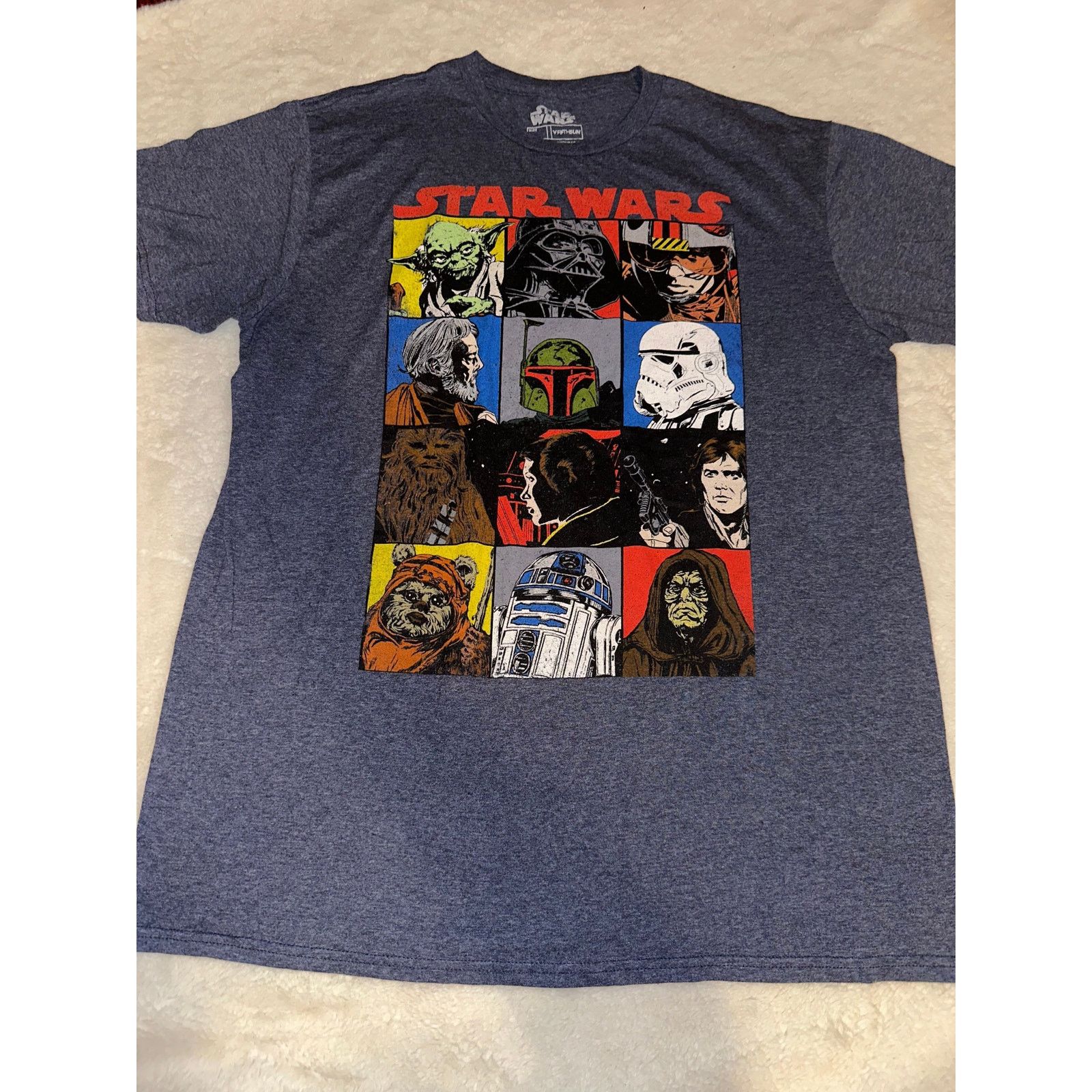 Disney T-Shirt Star Wars Graphic Tee Large Size US L / EU 52-54 / 3 - 1 Thumbnail