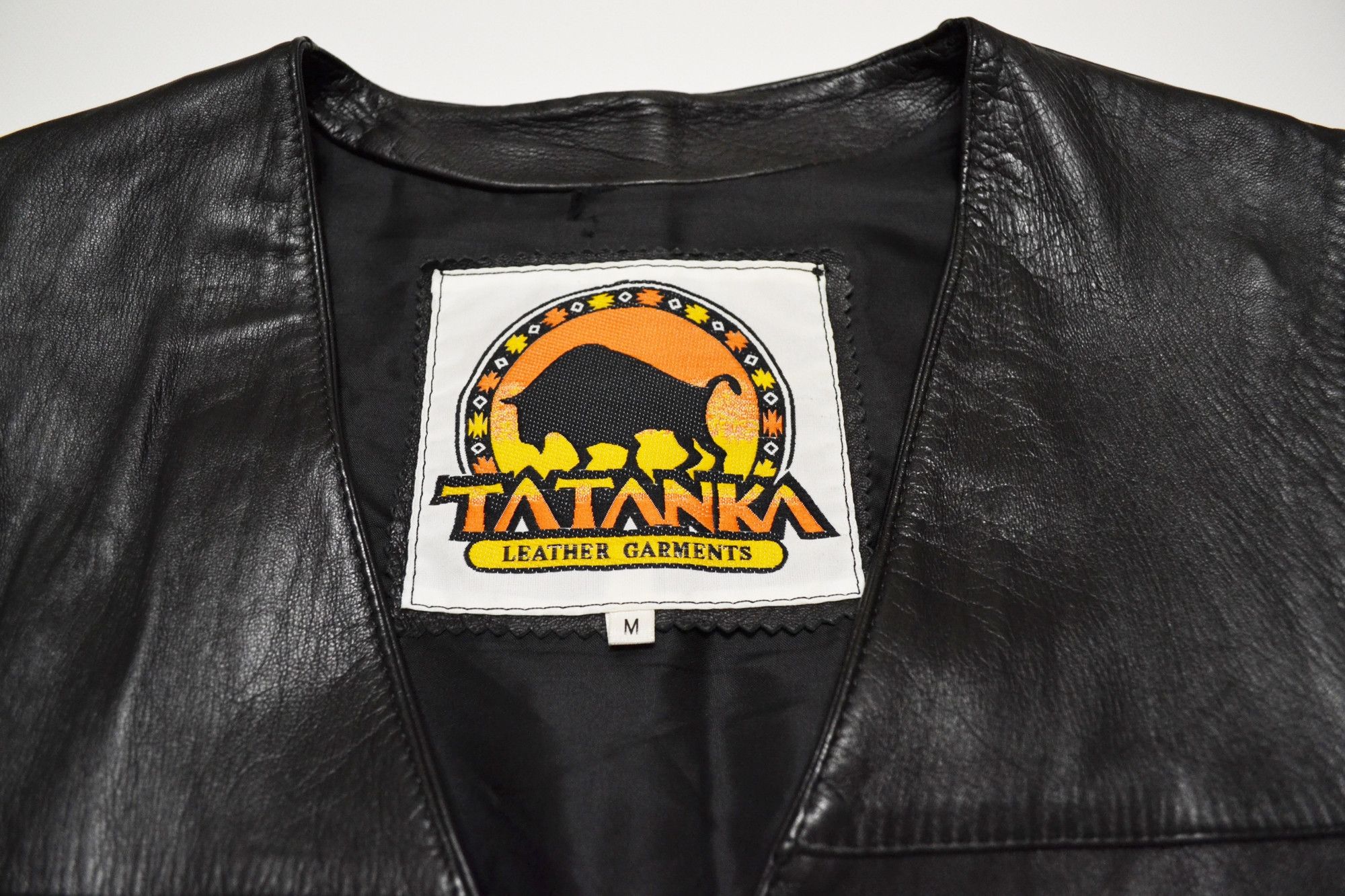 Genuine Leather × Handmade Tatanka Leather Vest Jacket Size US M / EU 48-50 / 2 - 2 Thumbnail