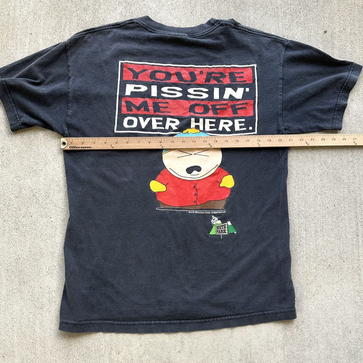 Vintage Vintage South Park T Shirt Carrman Comedy Central Cartoon Size US L / EU 52-54 / 3 - 5 Thumbnail