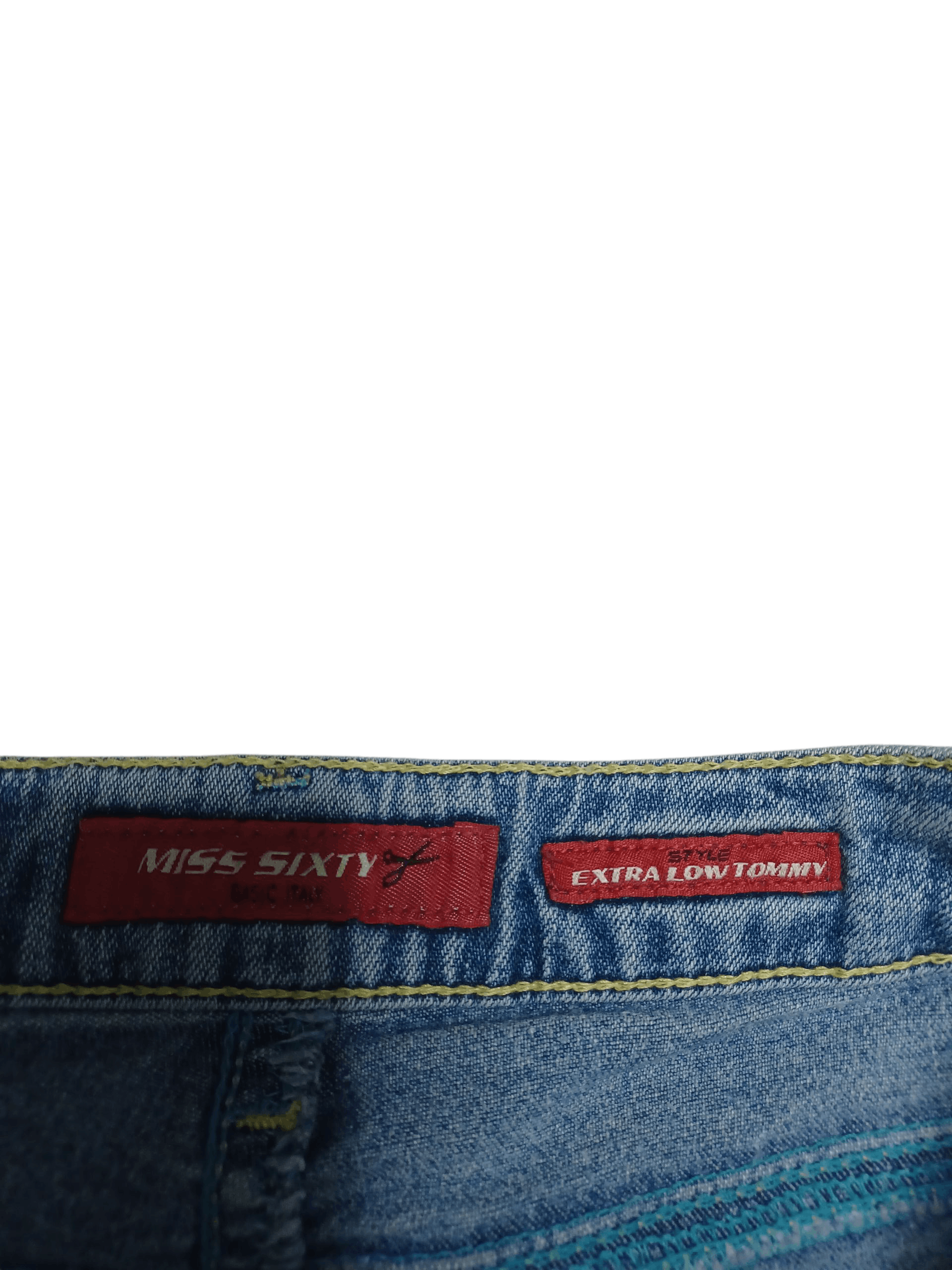 Miss Sixty MISS SIXTY FLARED AVANT GARDE LADY`S JEANS DENIM Size 29" - 5 Thumbnail