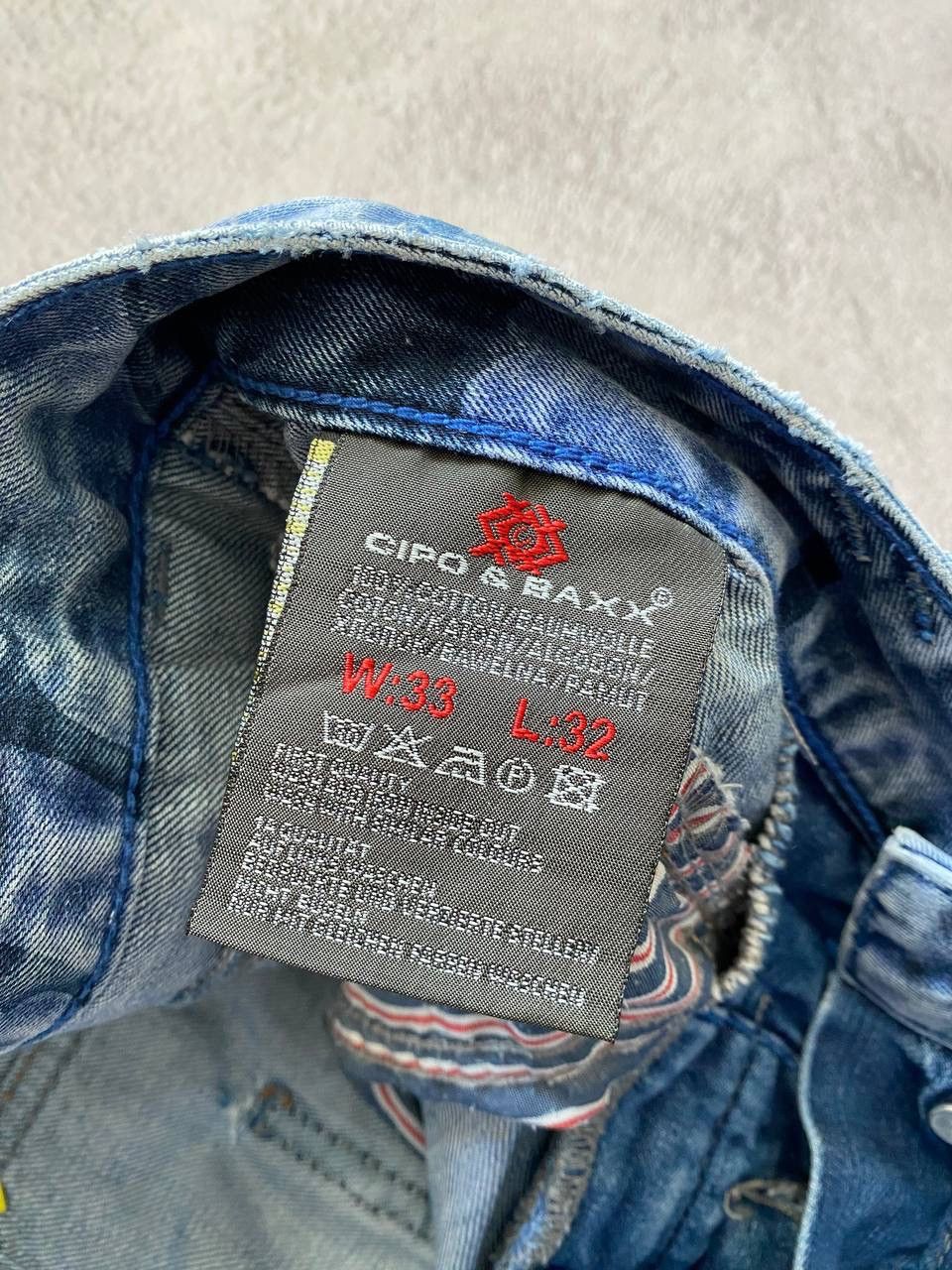 Japanese Brand Dirty pants Faded Crash denim thrashed y2k distressed jeans Size US 32 / EU 48 - 9 Thumbnail