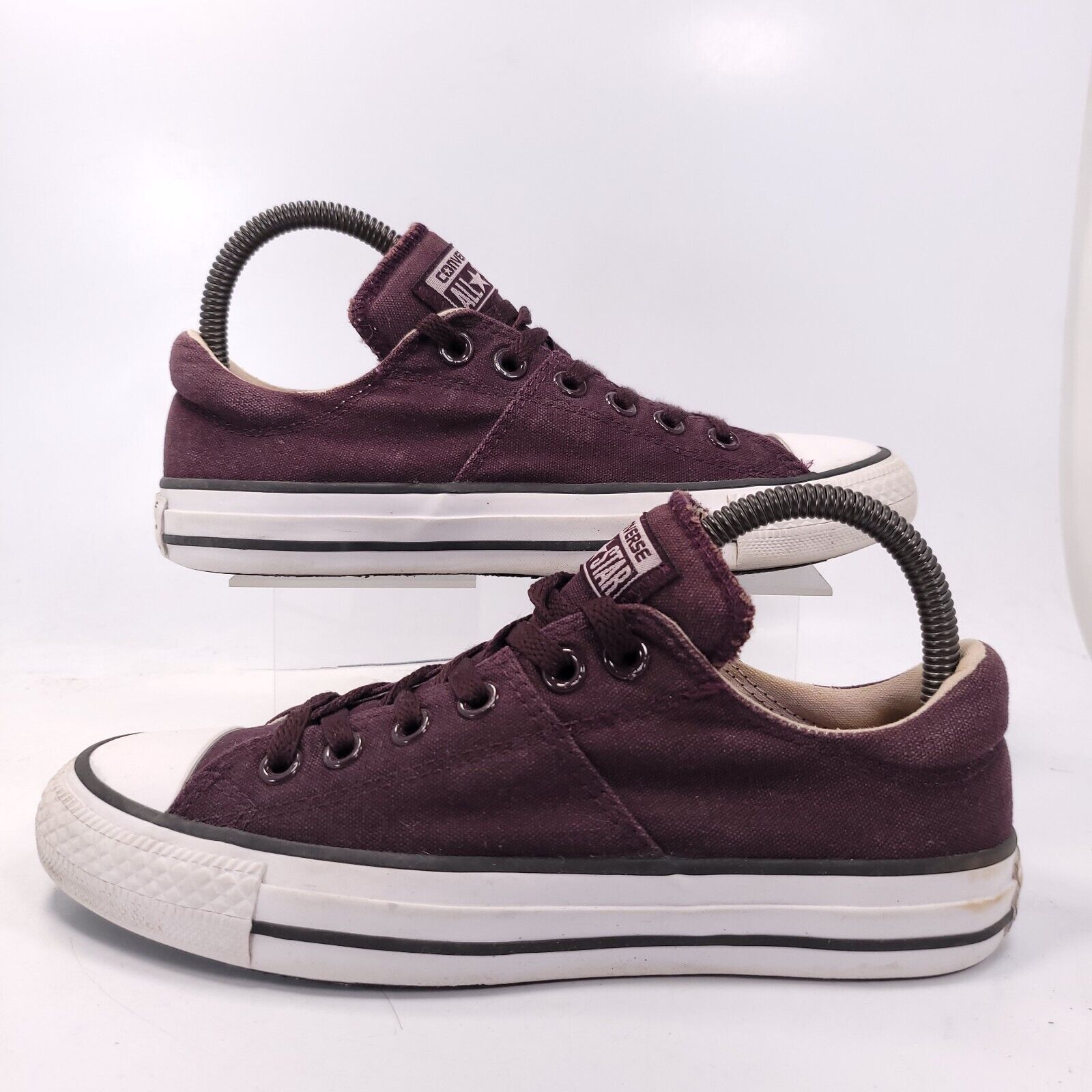 Converse Converse All Star Sneaker Shoe Women Size 7 551521F Burgundy Size US 7 / IT 37 - 5 Thumbnail