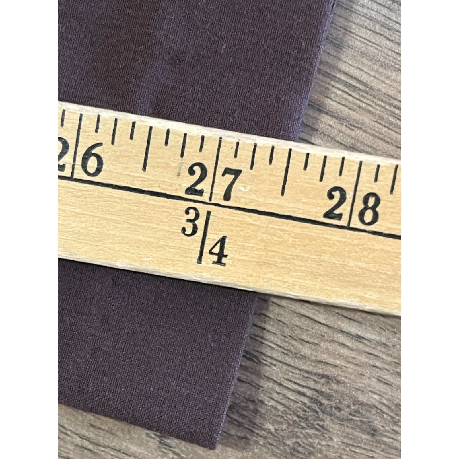Vintage East 5th Pants Women's Plus Size 16W Brown Flat Front Dress Pants straight 27.5in inseam Fall Spring Summer 16W Womens Size 38" / US 16 / IT 52 - 5 Thumbnail