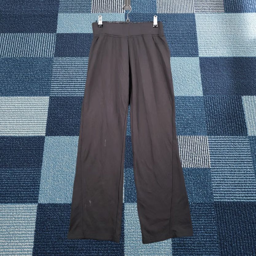 Vintage Columbia Wide Leg Pants Womens S Small Gray Fleece Lined Pull On Outdoor Size 28" / US 6 / IT 42 - 1 Thumbnail