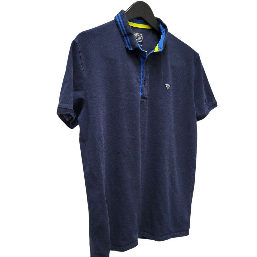 Guess GUESS Men's Extra Slim Fit Polo Shirt Size Large Excellent Size US L / EU 52-54 / 3 - 3 Thumbnail