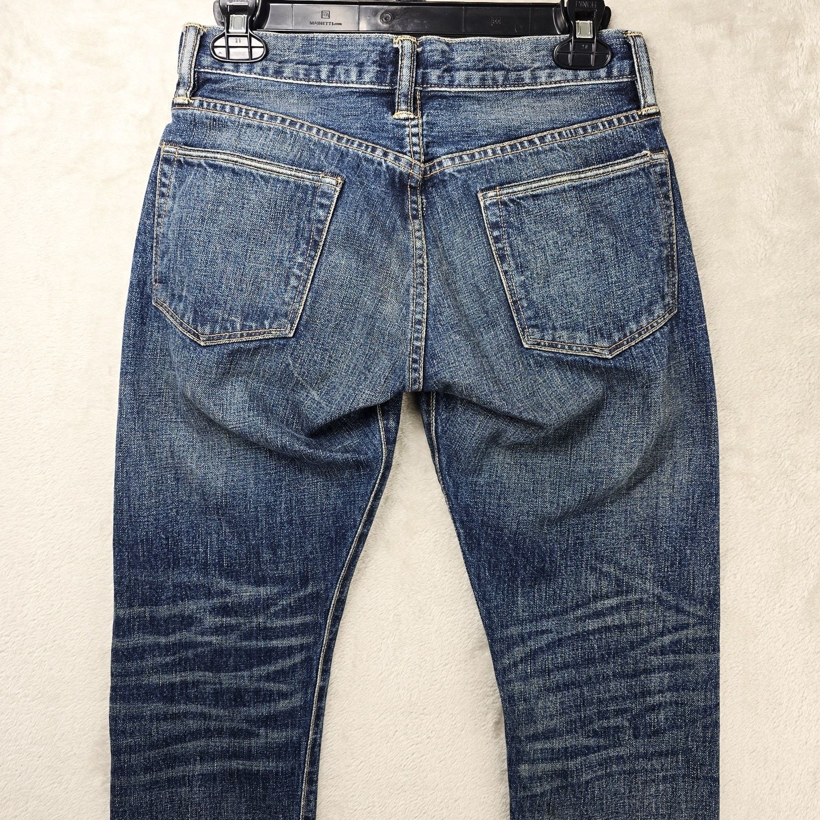 Simon Miller Simon Miller Narrow Park Selvedge Japan Denim Jeans 28x29 Size US 28 / EU 44 - 10 Thumbnail