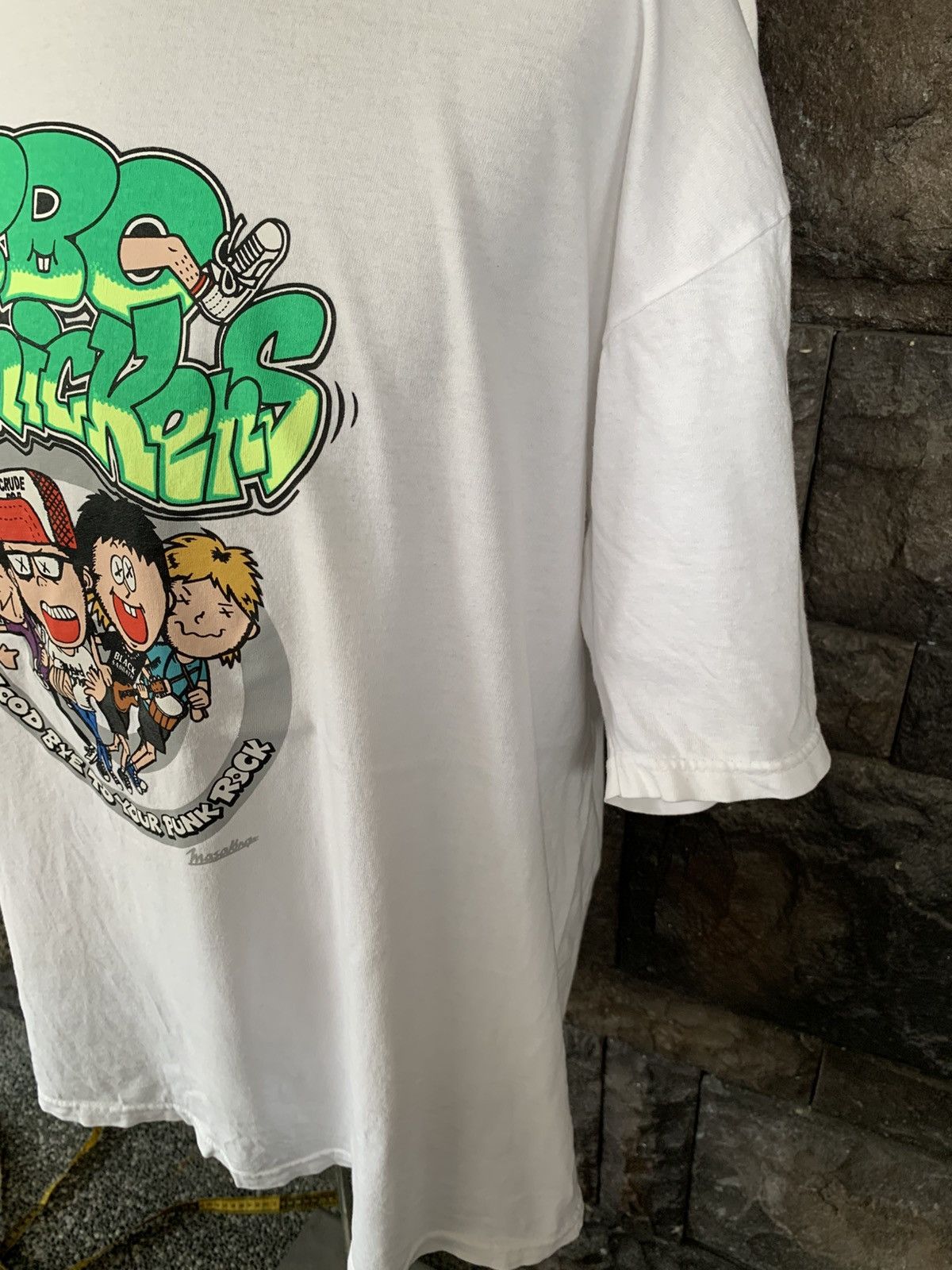 Vintage BBQ Chickens Pizza Of Death Records Band T shirt