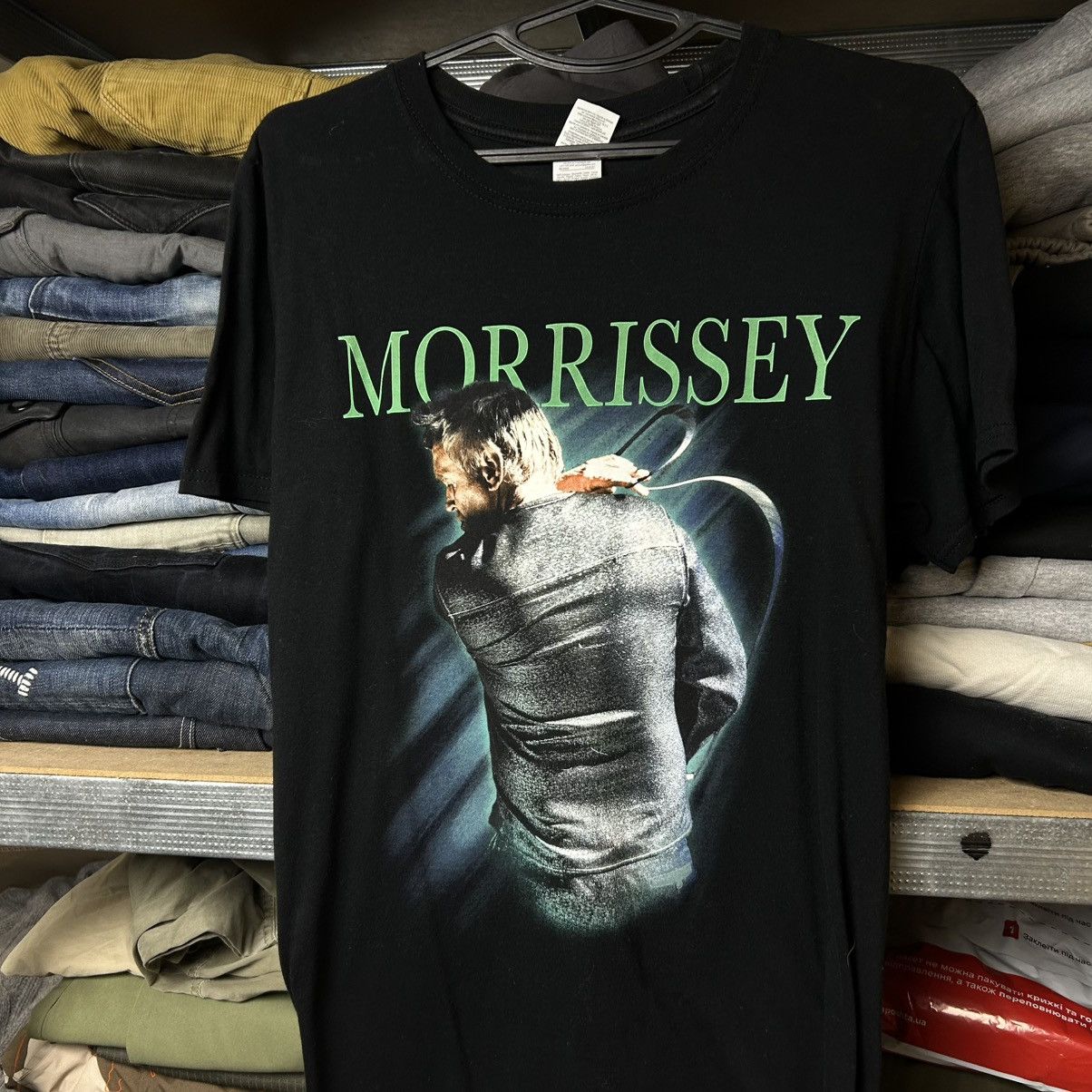 Band Tees Vintage Morrissey Big Graphic Logo rock band tee size M Size US M / EU 48-50 / 2 - 2 Thumbnail