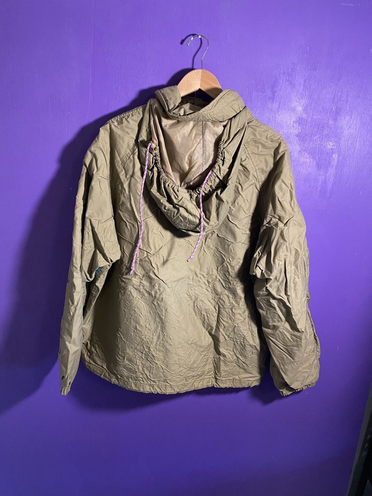 Eddie Bauer Vintage 90s Eddie Bauer half zip hooded jacket Size US L / EU 52-54 / 3 - 2 Thumbnail