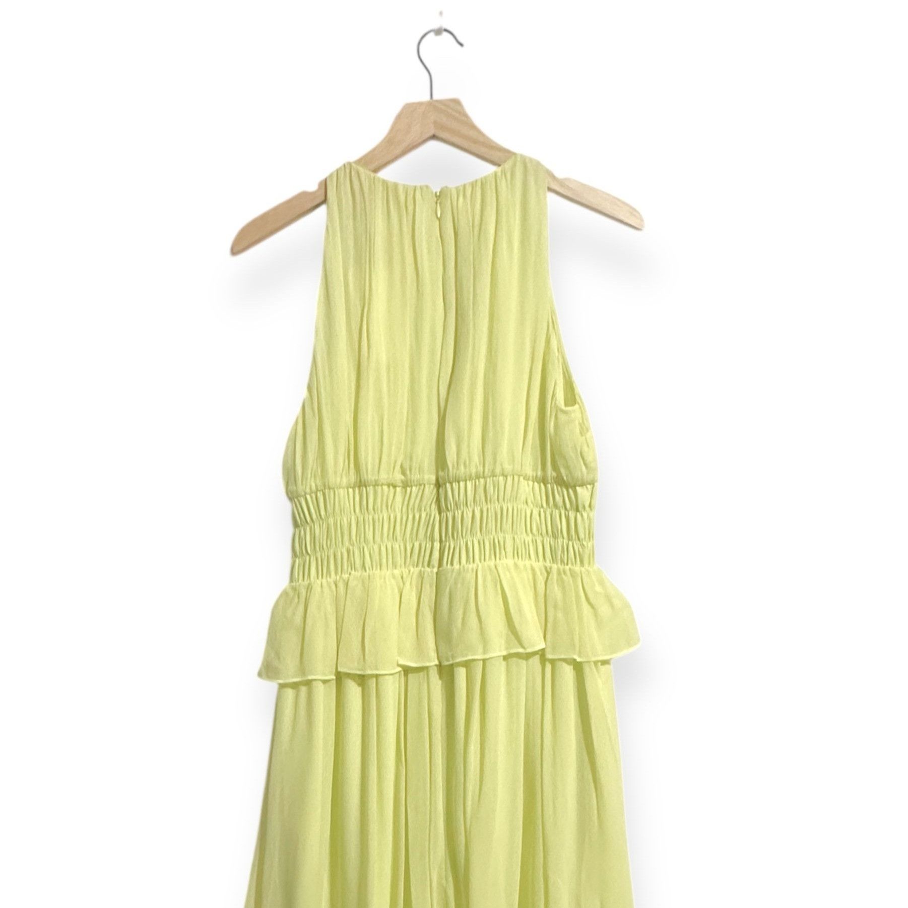Ulla Johnson Ulla Johnson Adeline midi dress, Citron, Yellow, Size 4, NWT Size S / US 4 / IT 40 - 9 Thumbnail