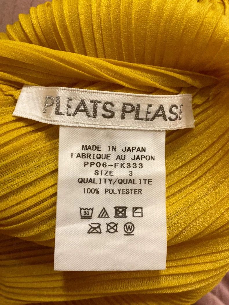 Issey Miyake Issey Miyake size:3 Yellow long sleeve Size S / US 4 / IT 40 - 4 Thumbnail