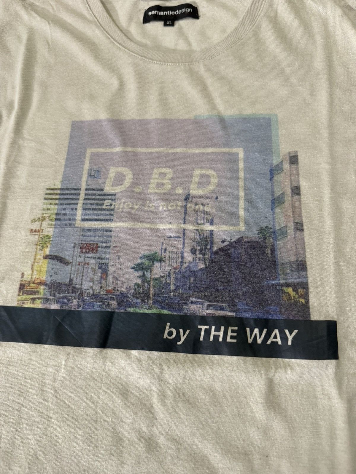 semanticdesign SEMANTIC DESIGN BY THE WAY T SHIRT Size US L / EU 52-54 / 3 - 3 Thumbnail