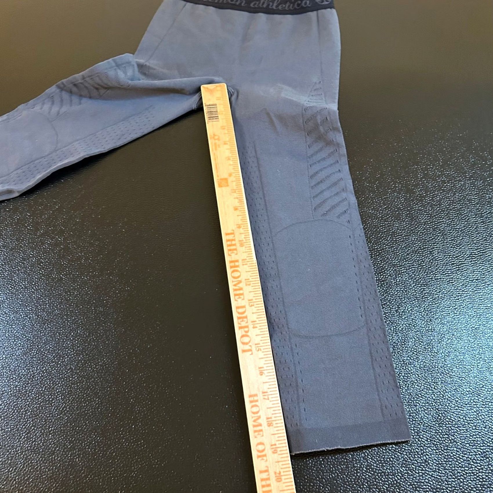 Lululemon Lululemon Ebb To Street Leggings Women Small Gray Seamless Cropped Size 28" / US 6 / IT 42 - 7 Thumbnail