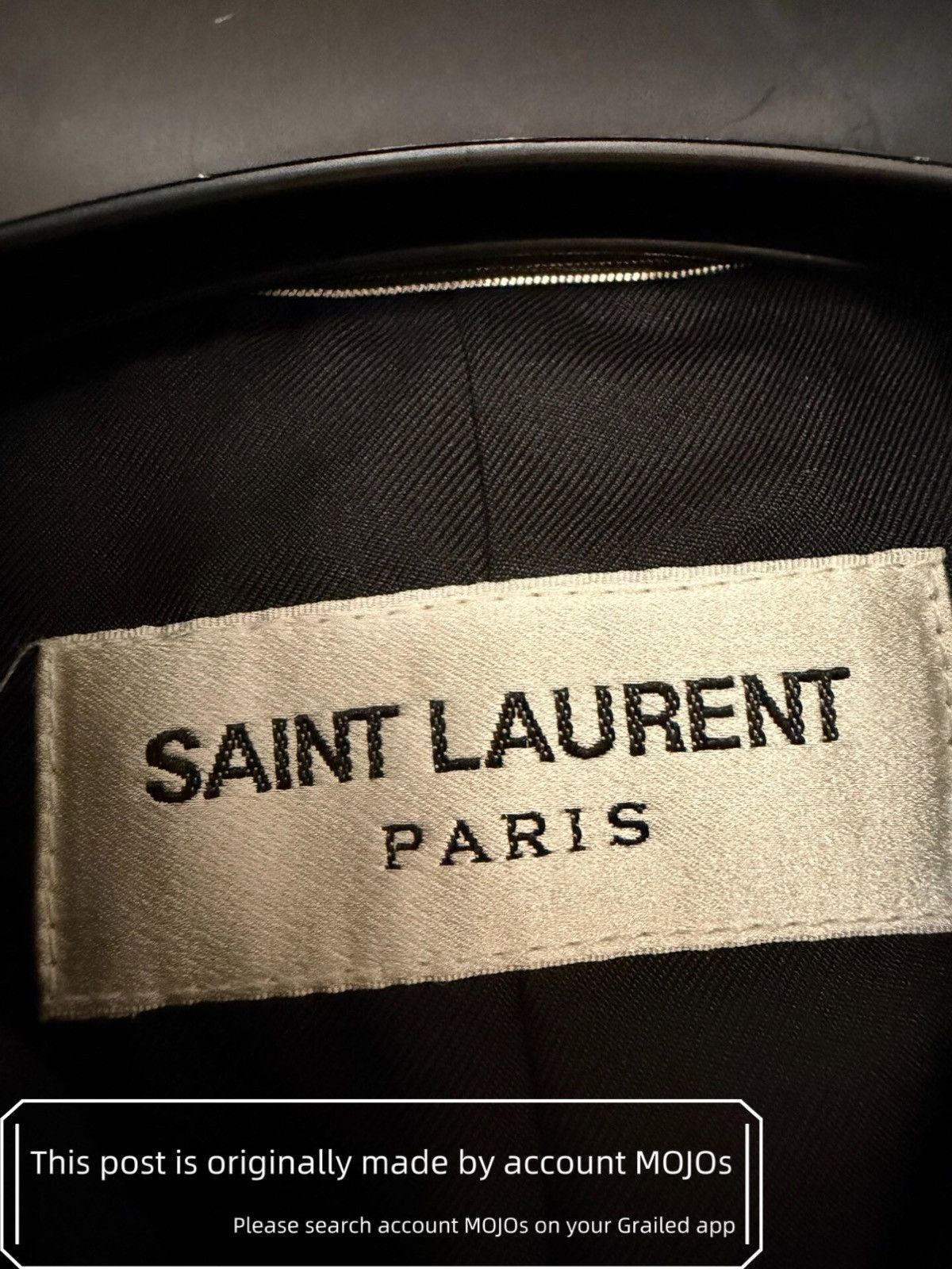 Saint Laurent Paris Sz48 Saint Laurent Paris 20SS Gold Edge FlowerPattern Jacket Size US M / EU 48-50 / 2 - 2 Thumbnail