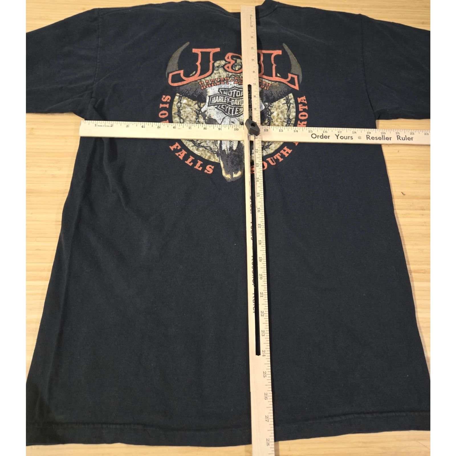Harley Davidson VINTAGE Harley-Davidson Shirt Mens Large Black J&L Sioux Falls South Dakota Motorcycle Tee Size US L / EU 52-54 / 3 - 6 Thumbnail
