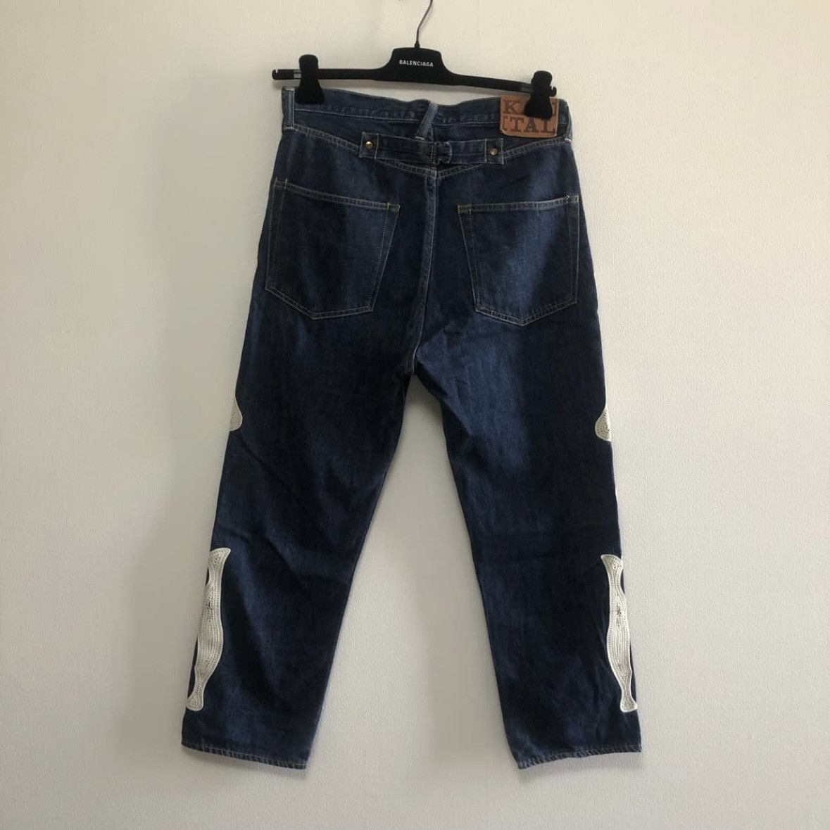 Kapital Kapital 12.5oz Mexican Tuxedo Bone Denim Pants Size US 30 / EU 46 - 3 Thumbnail