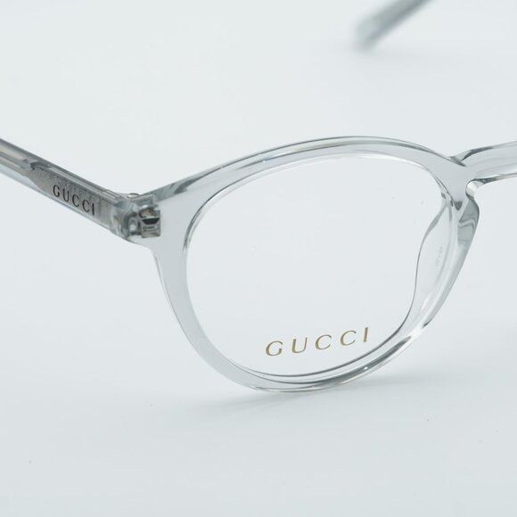 Gucci Gucci GG1998O 004 Square Eyeglasses - Transparent Grey 49mm Size ONE SIZE - 4 Thumbnail