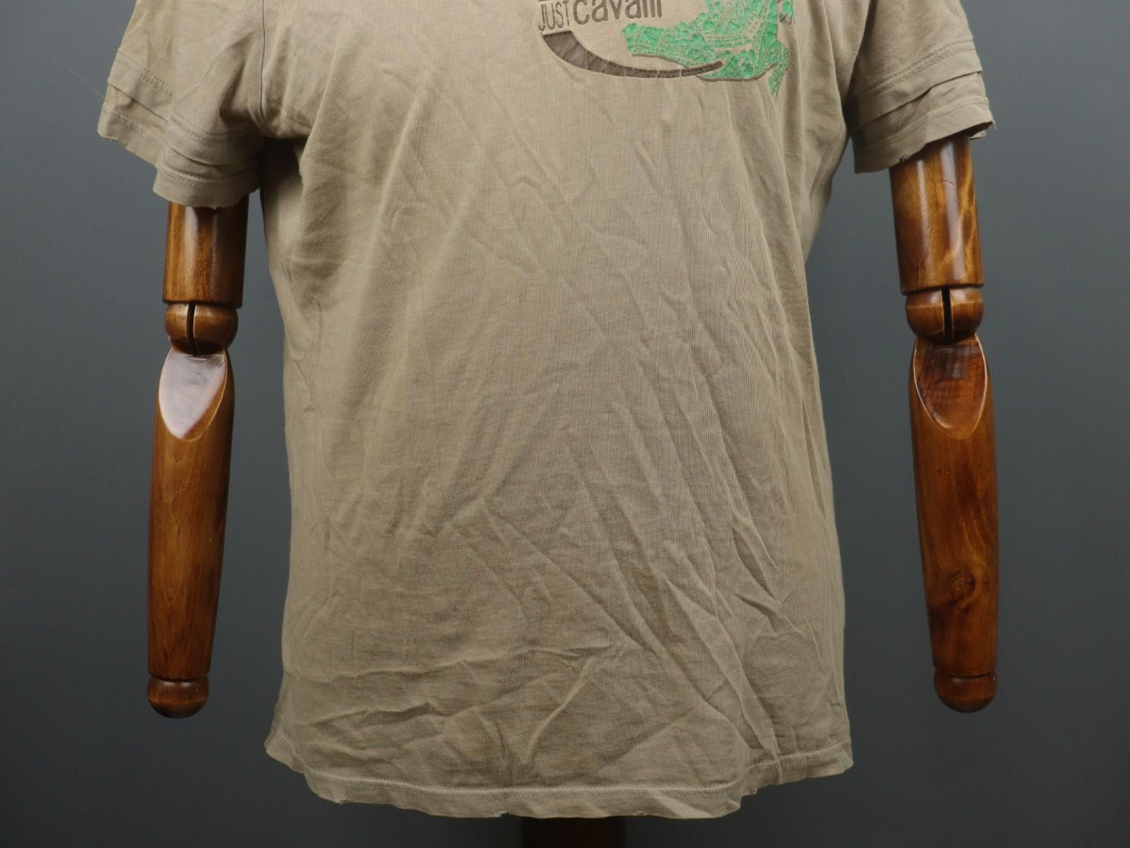 Just Cavalli Just Cavalli Brown Graphic Logo Pullover T-Shirt Size XL Size US XL / EU 56 / 4 - 3 Thumbnail