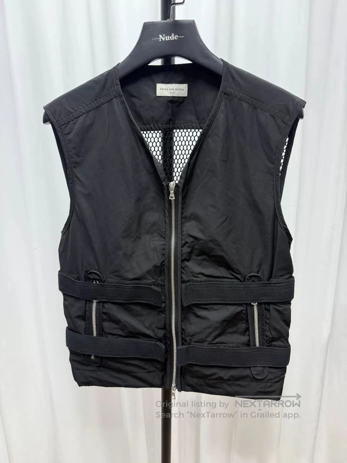 Dries Van Noten black open. Size US S / EU 44-46 / 1 - 1 Thumbnail