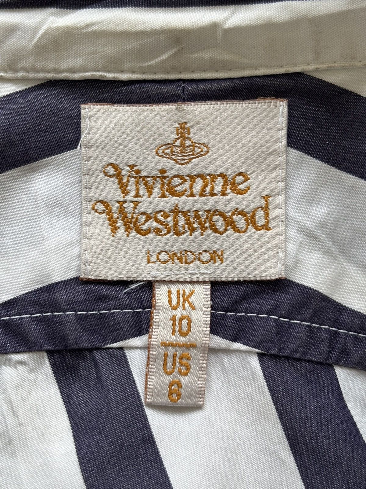 Vivienne Westwood Vintage 1990s Corset Shirt Size S / US 4 / IT 40 - 8 Thumbnail