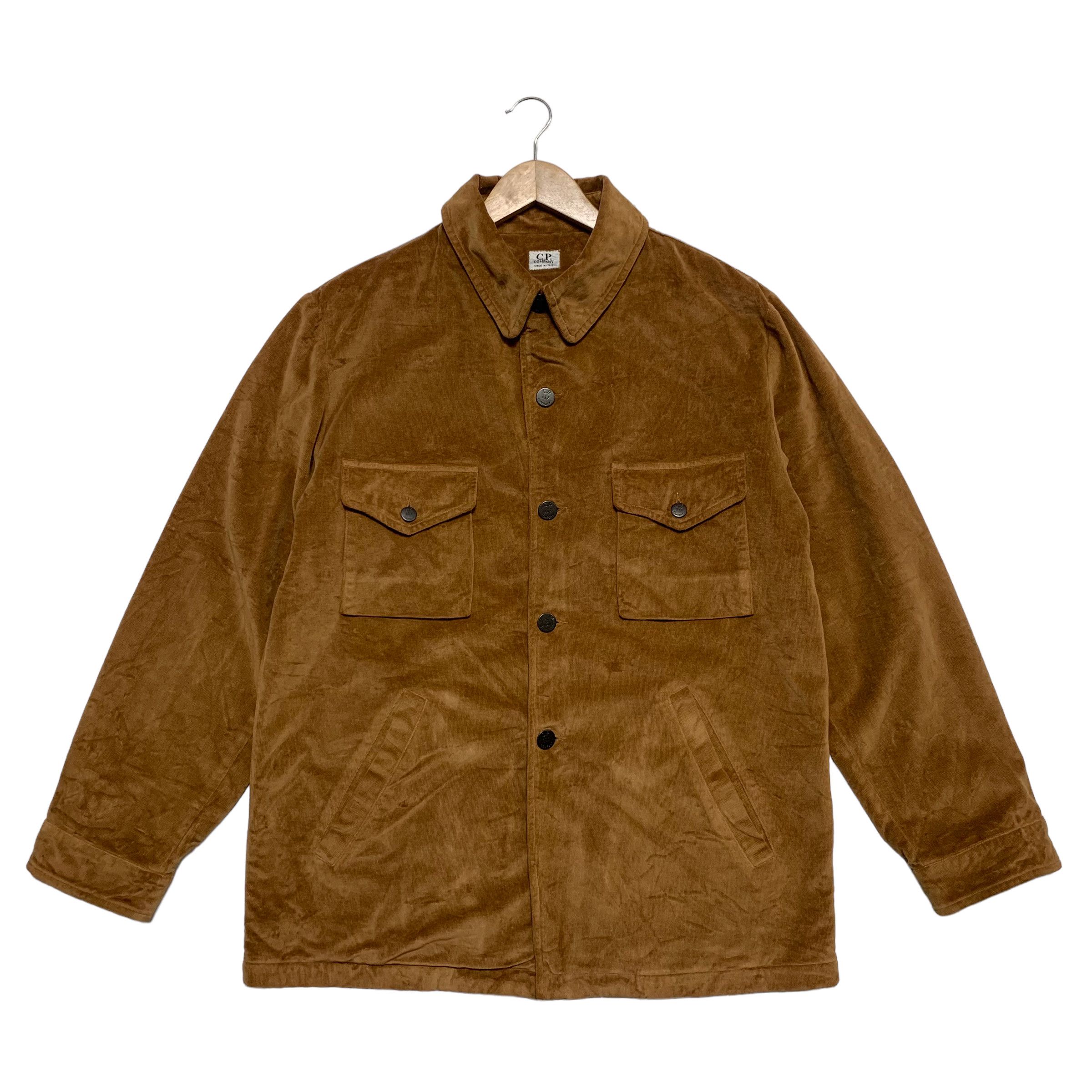 image of C P Company Cp Company Corduroy Jacket in Brown, Men's (Size Medium)