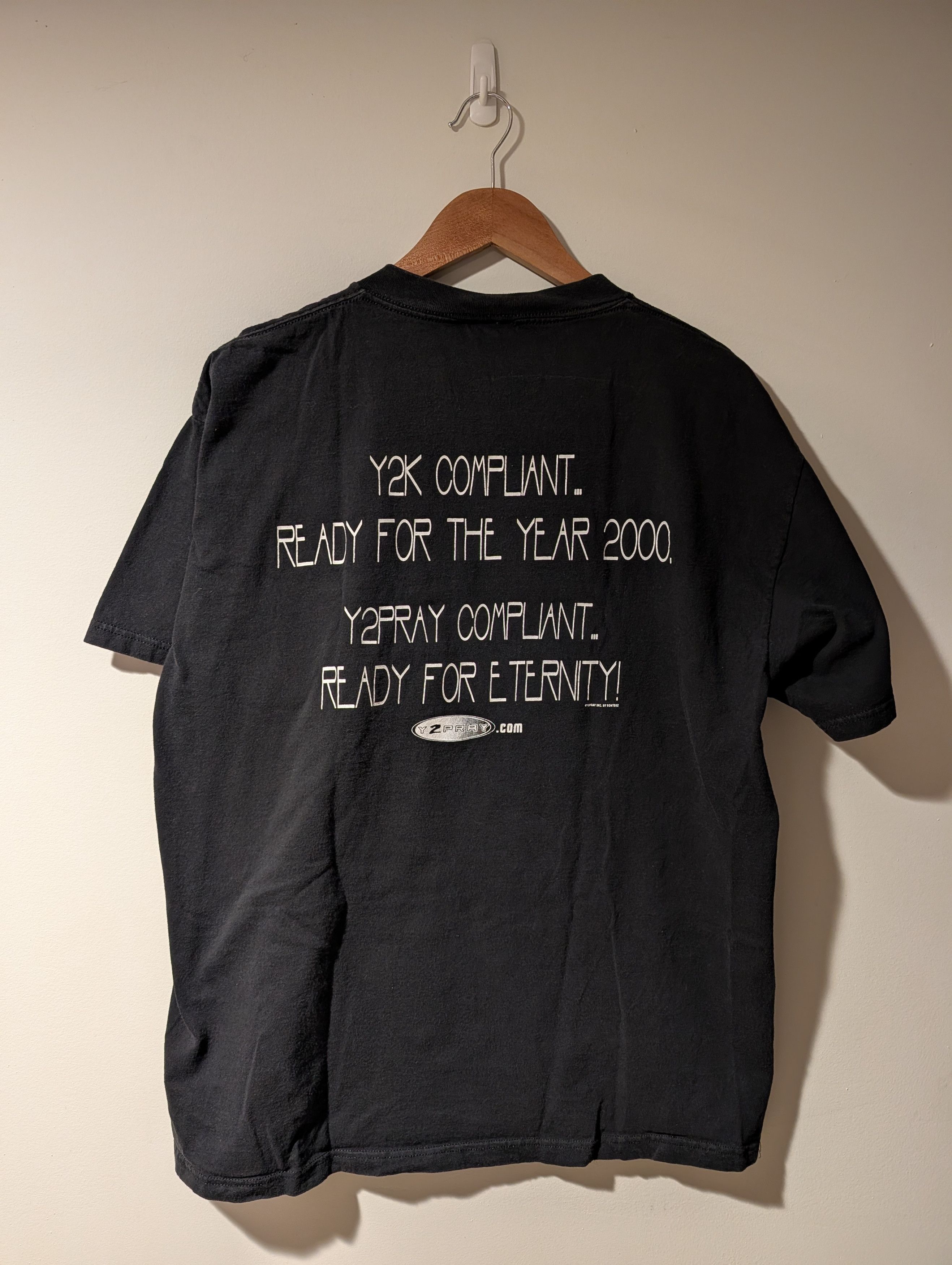 Vintage Vintage Y2K Pray Complaint Ready for Eternity T-Shirt Size US XL / EU 56 / 4 - 4 Thumbnail