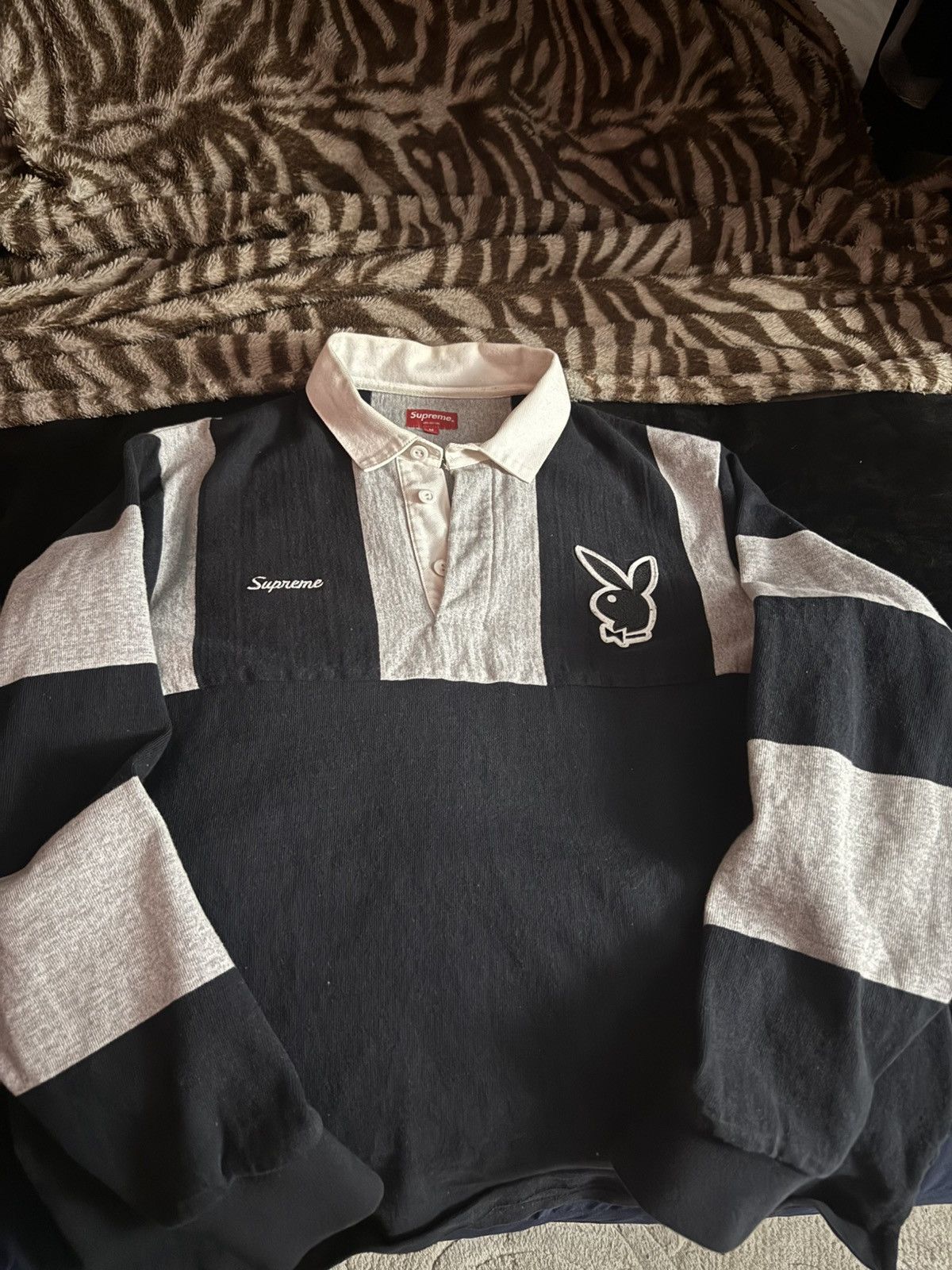 Supreme Supreme X Playboy Rugby Polo Size US M / EU 48-50 / 2 - 2 Thumbnail