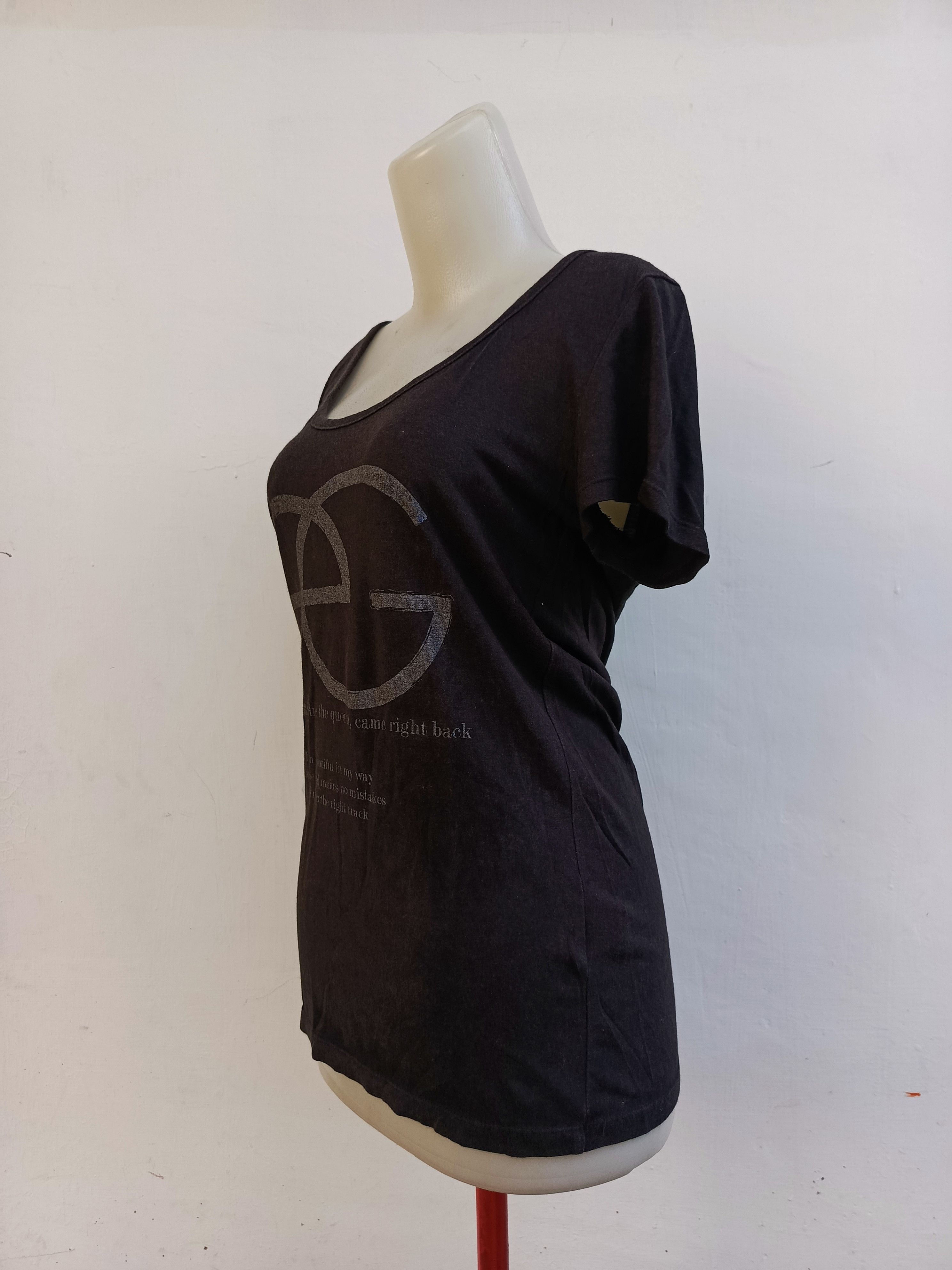 Japanese Brand Egoist Black Logo T-Shirt Simple Japanese Casual Tee Size M / US 6-8 / IT 42-44 - 5 Thumbnail