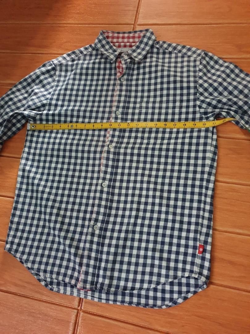 Stussy × Vintage Vintage 90’s Stussy 3rd Quater Sleeve Flannel Size US L / EU 52-54 / 3 - 5 Thumbnail