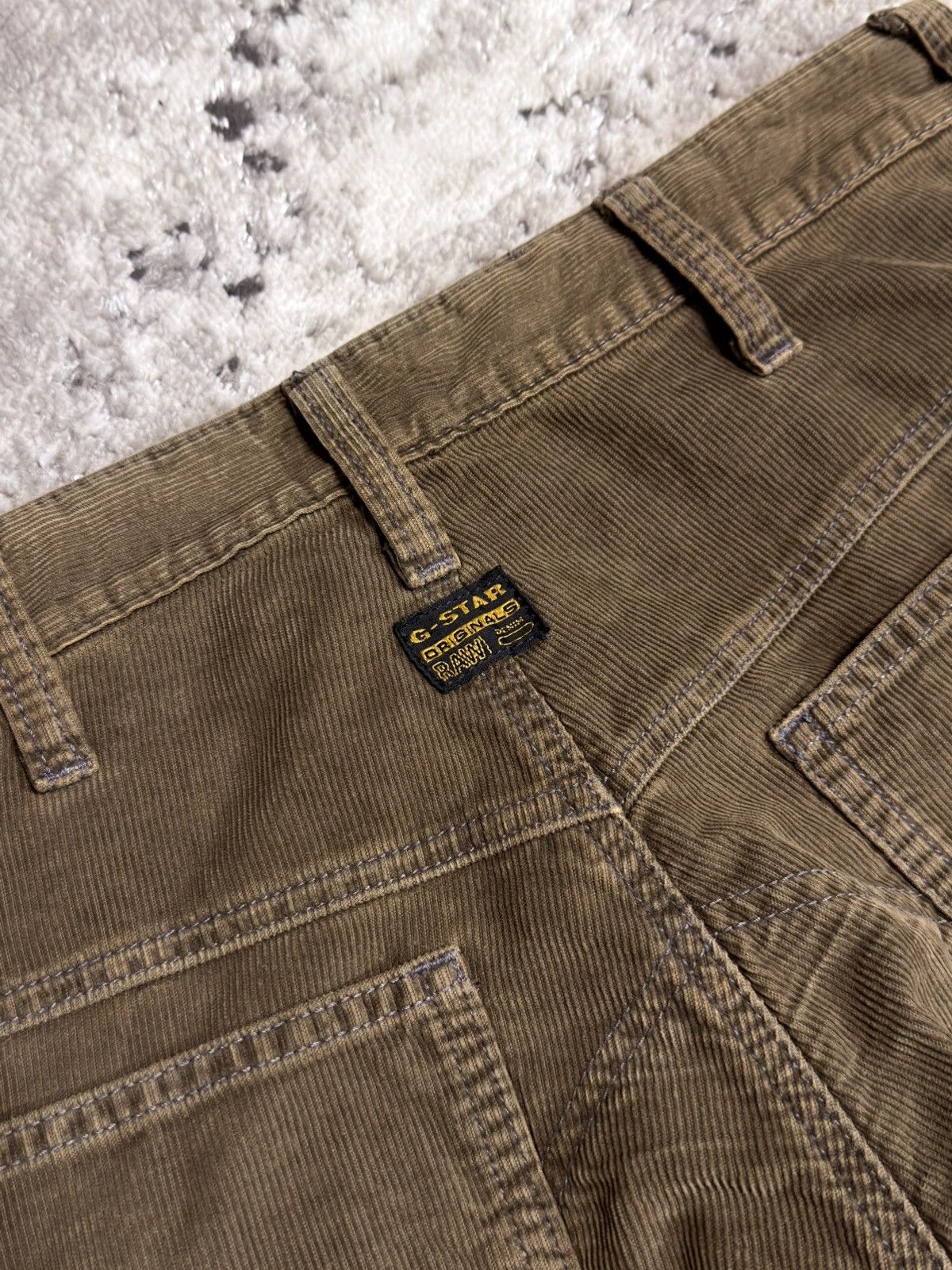G-Star Sick Vintage G Star Elwood Corduroy Pants LGB Balenciaga Y3 Size US 34 / EU 50 - 19 Thumbnail