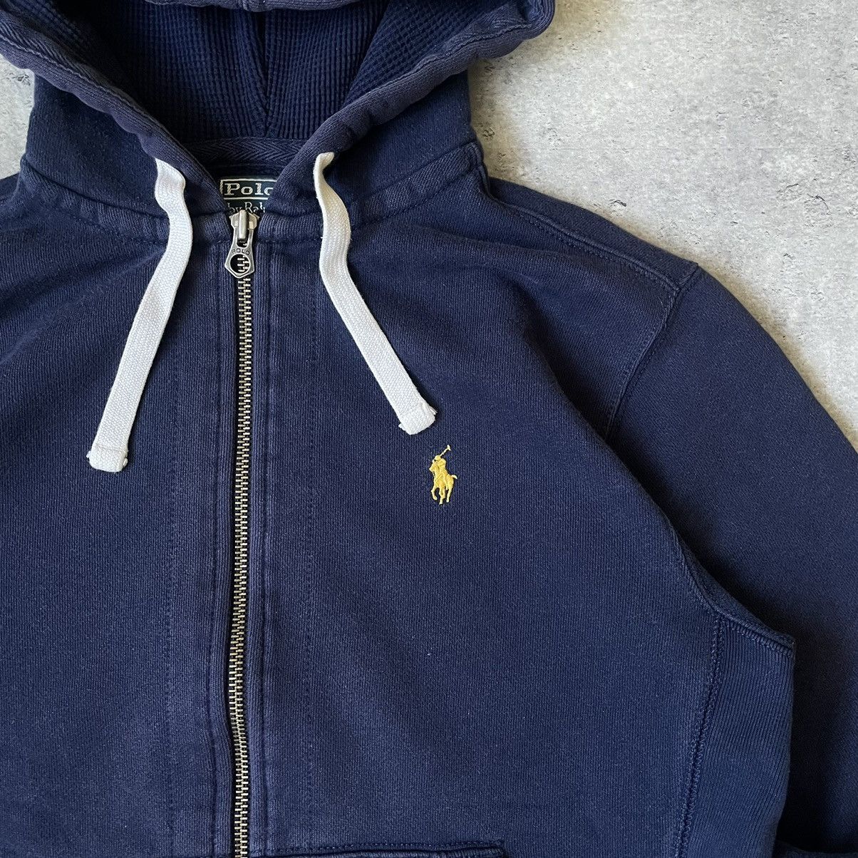 Polo Ralph Lauren × Vintage Vintage Polo Ralph Lauren Zip-Up Hoodie Hype Size US S / EU 44-46 / 1 - 3 Thumbnail